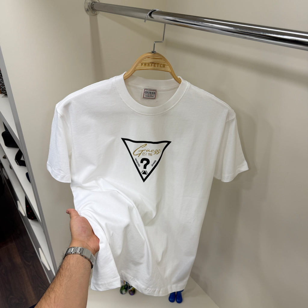 Guess Beyaz T-shirt
