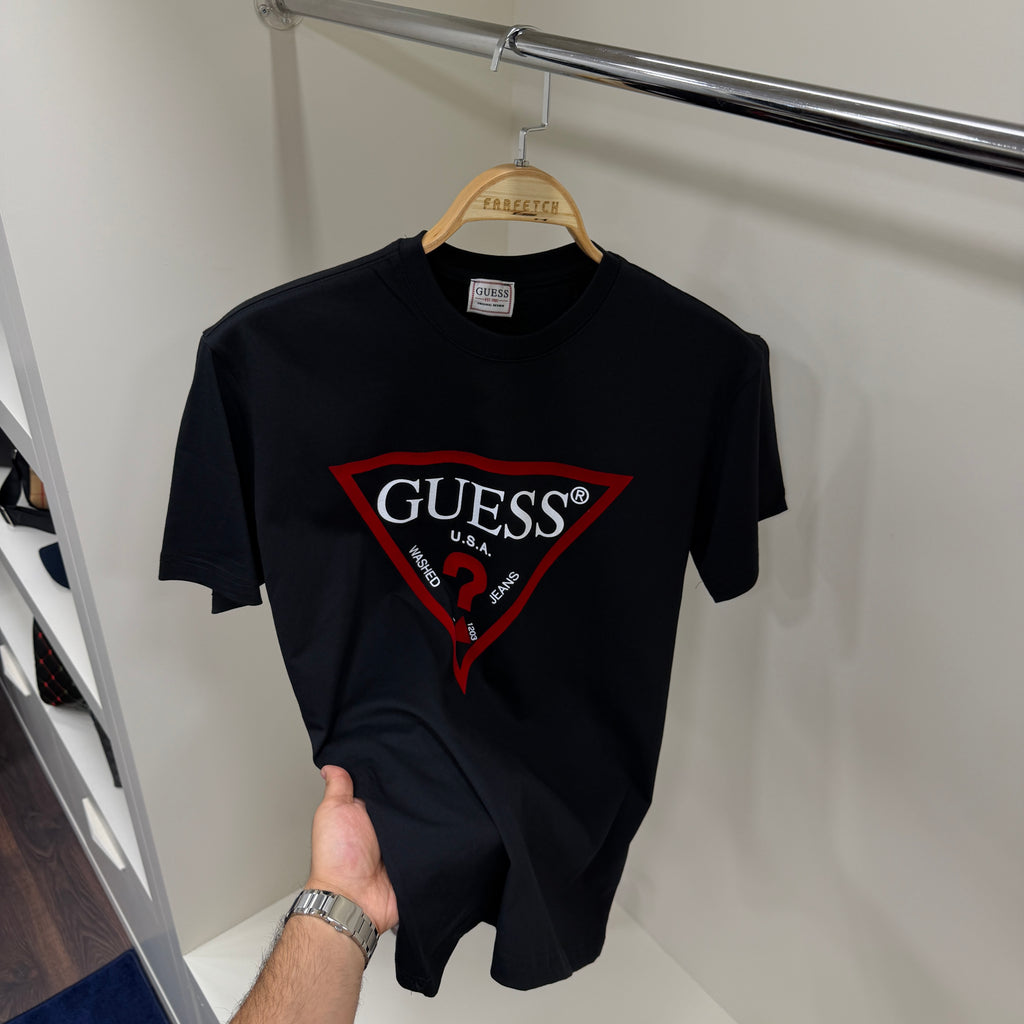 Guees Siyah T-shirt