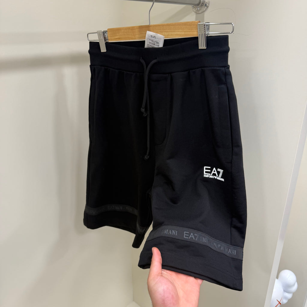 Emporio Armani  EA7 siyah Penye Şort