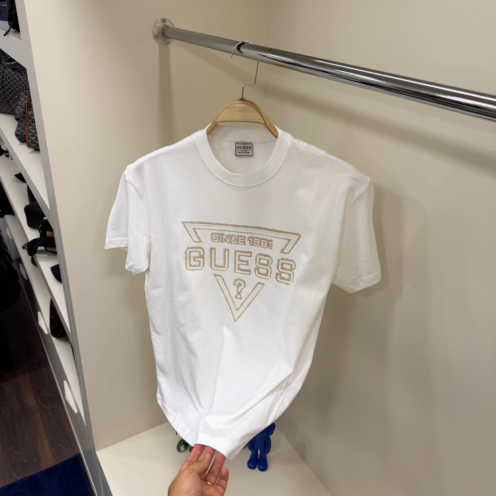 Guess Beyaz T-shirt