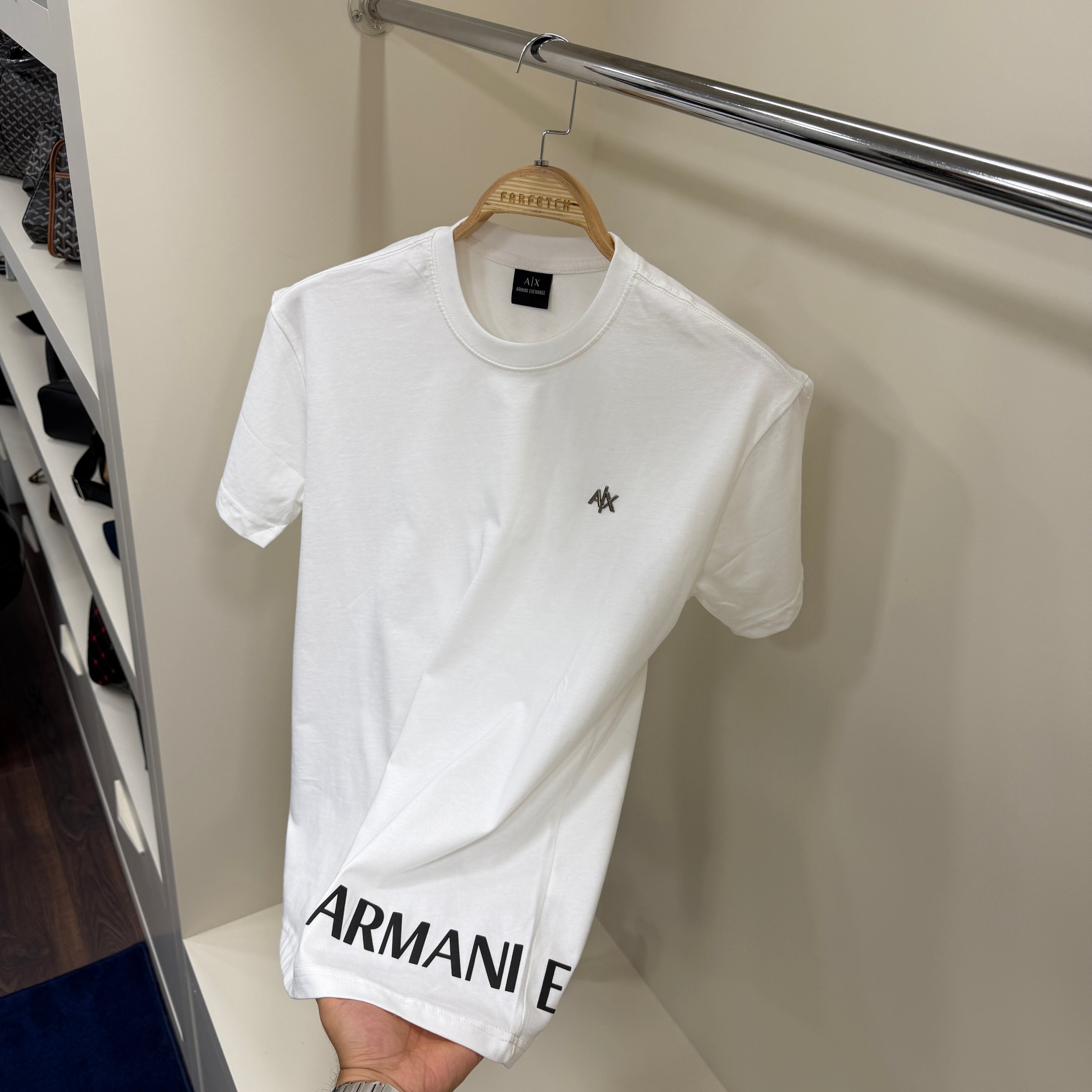 Armani Exchange Beyaz T-shirt