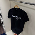 Balmain  Baskı Siyah T-shirt