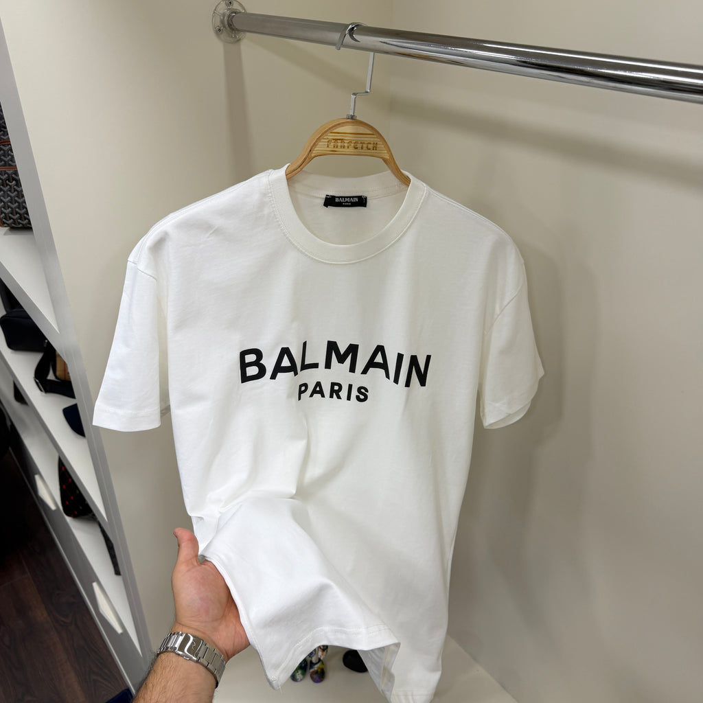 Balmain  Beyaz T-shirt