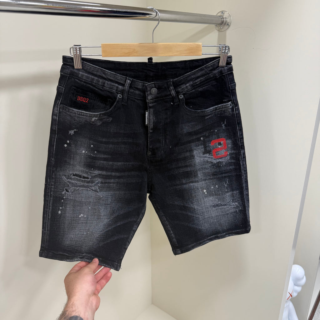 Dsquared Siyah Kot Şort