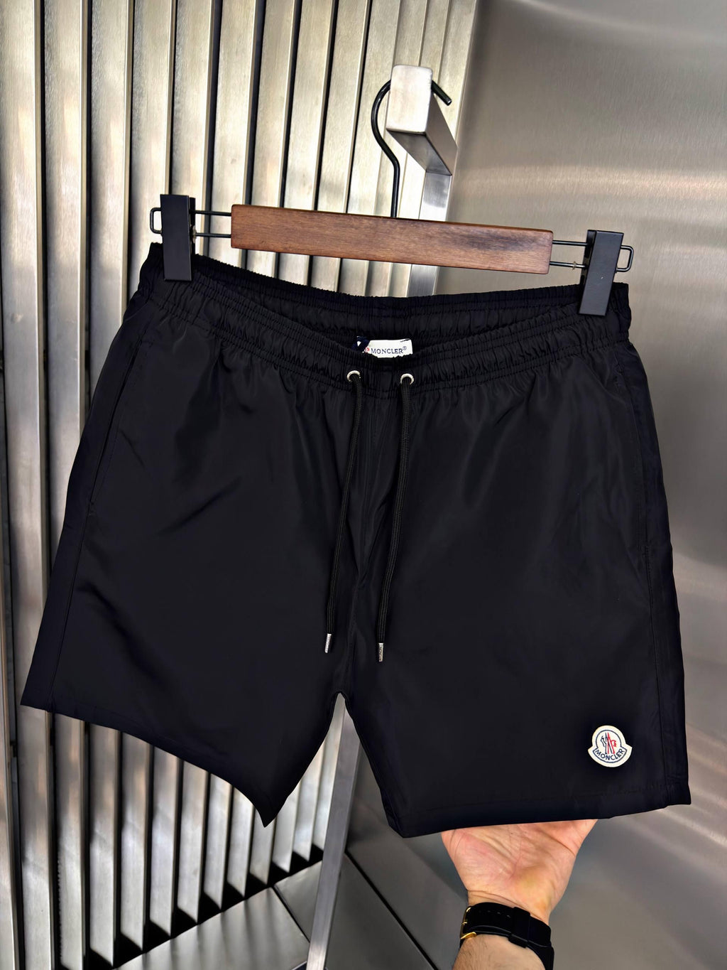 Moncler Deniz Şort Siyah