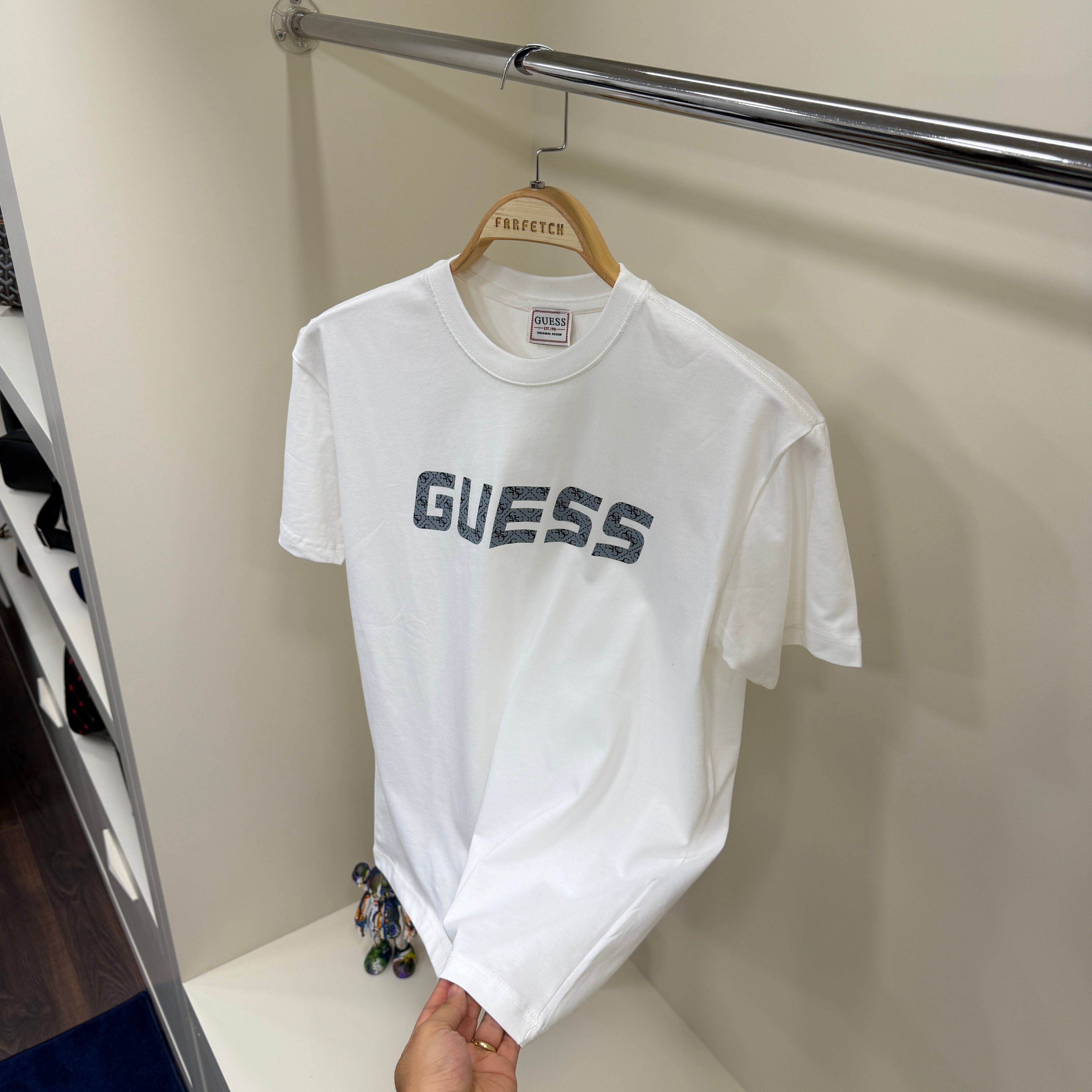Guess Beyaz T-shirt