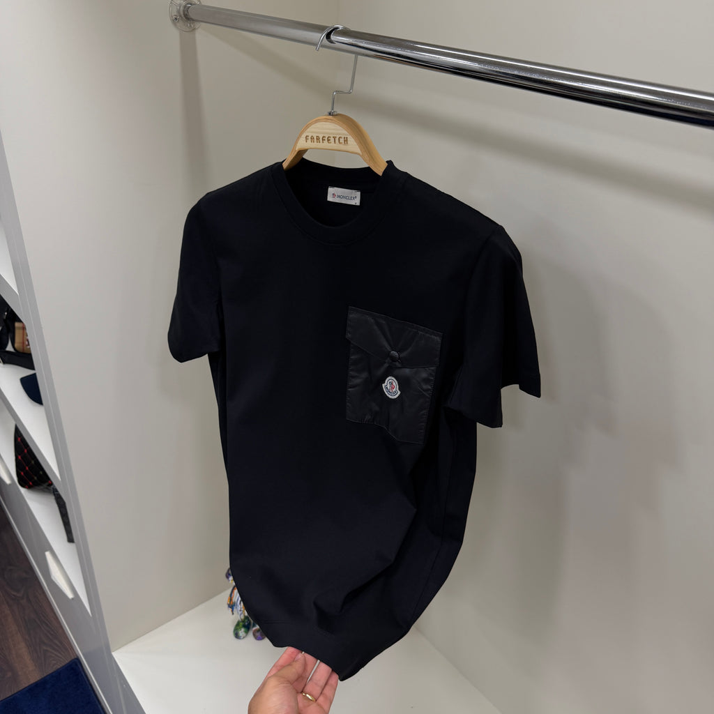 Moncler Cepli Siyah T-shirt