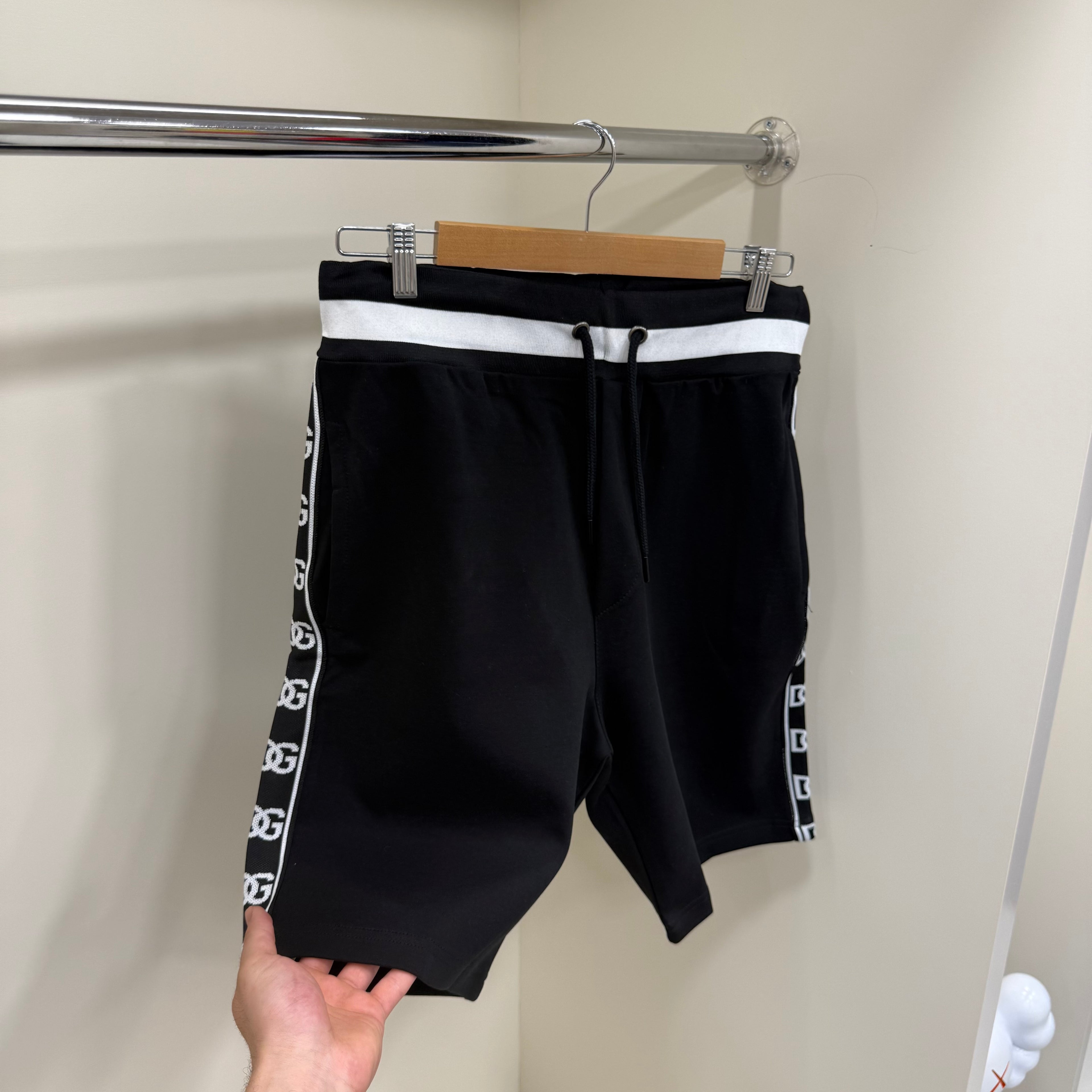 Dolce Gabbana Penye Şort Siyah