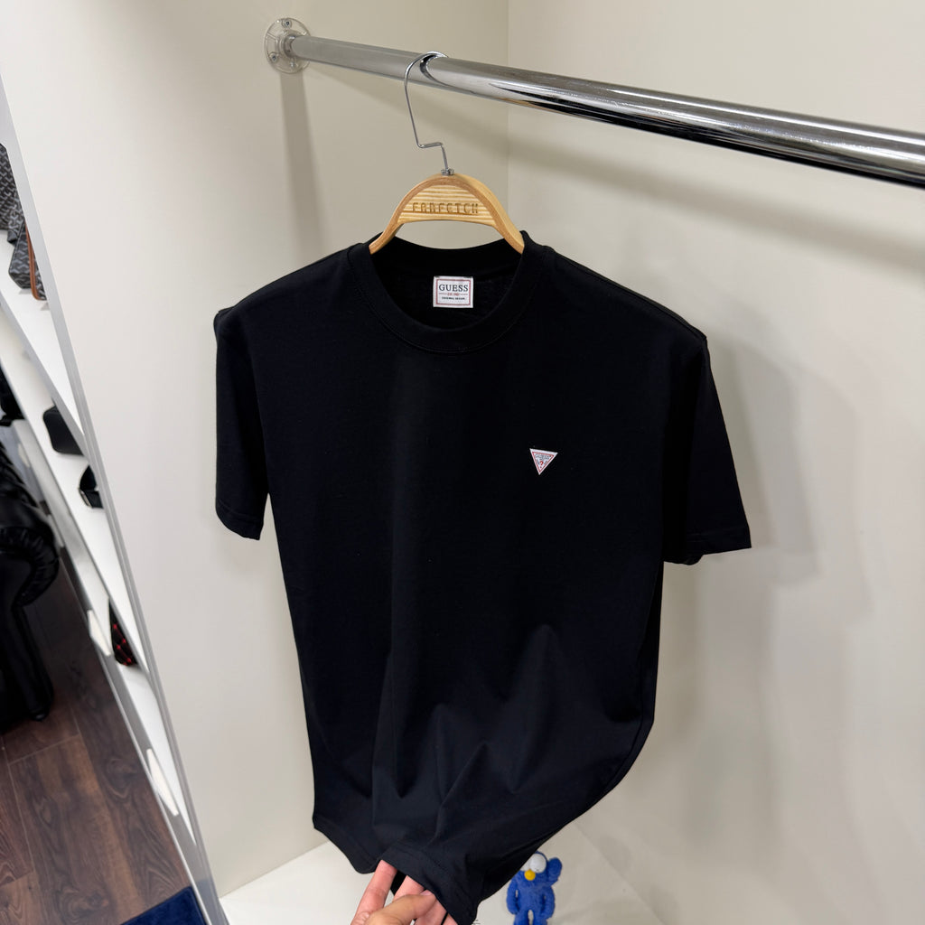 Guess Küçük Logo Siyah T-shirt