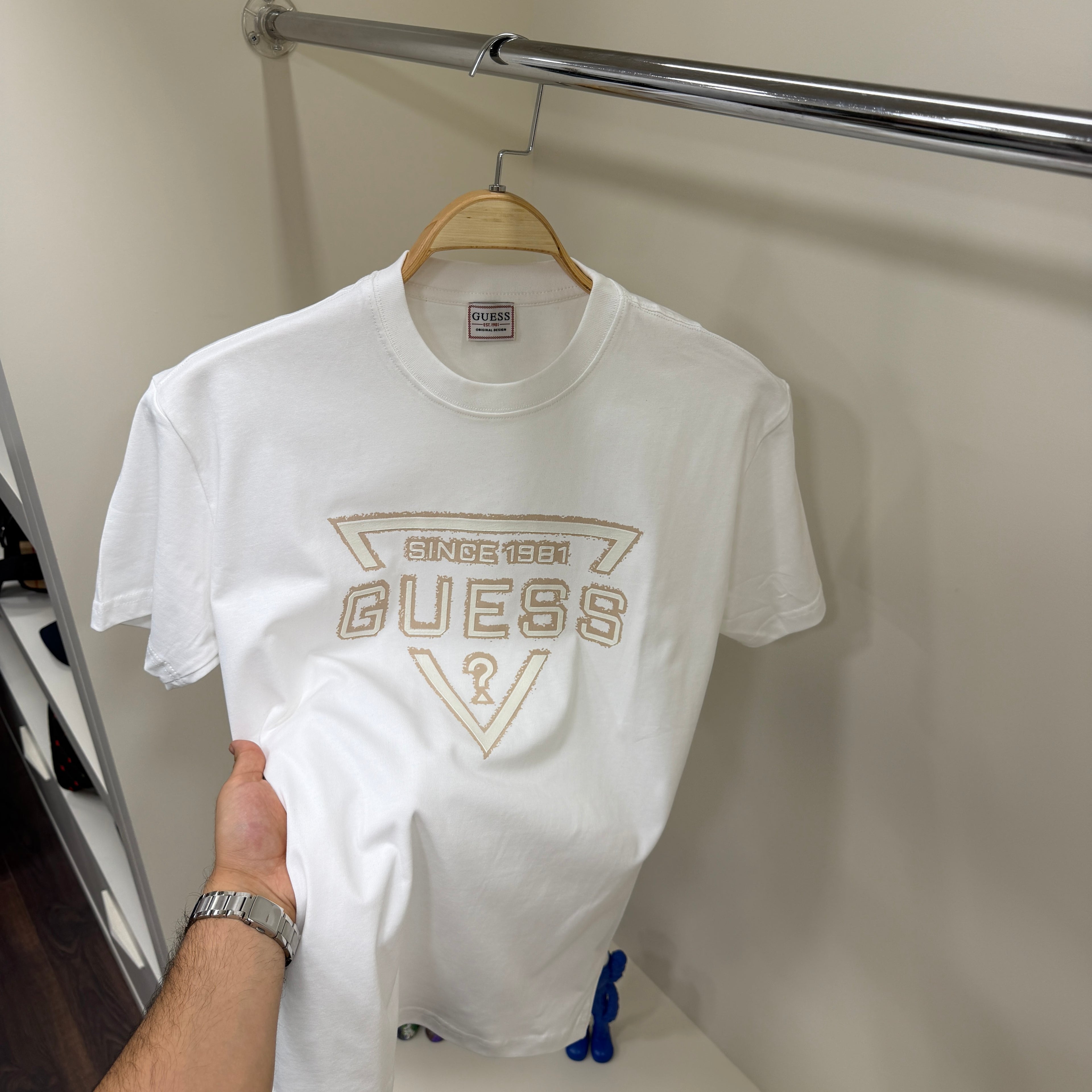 Guess Beyaz T-shirt