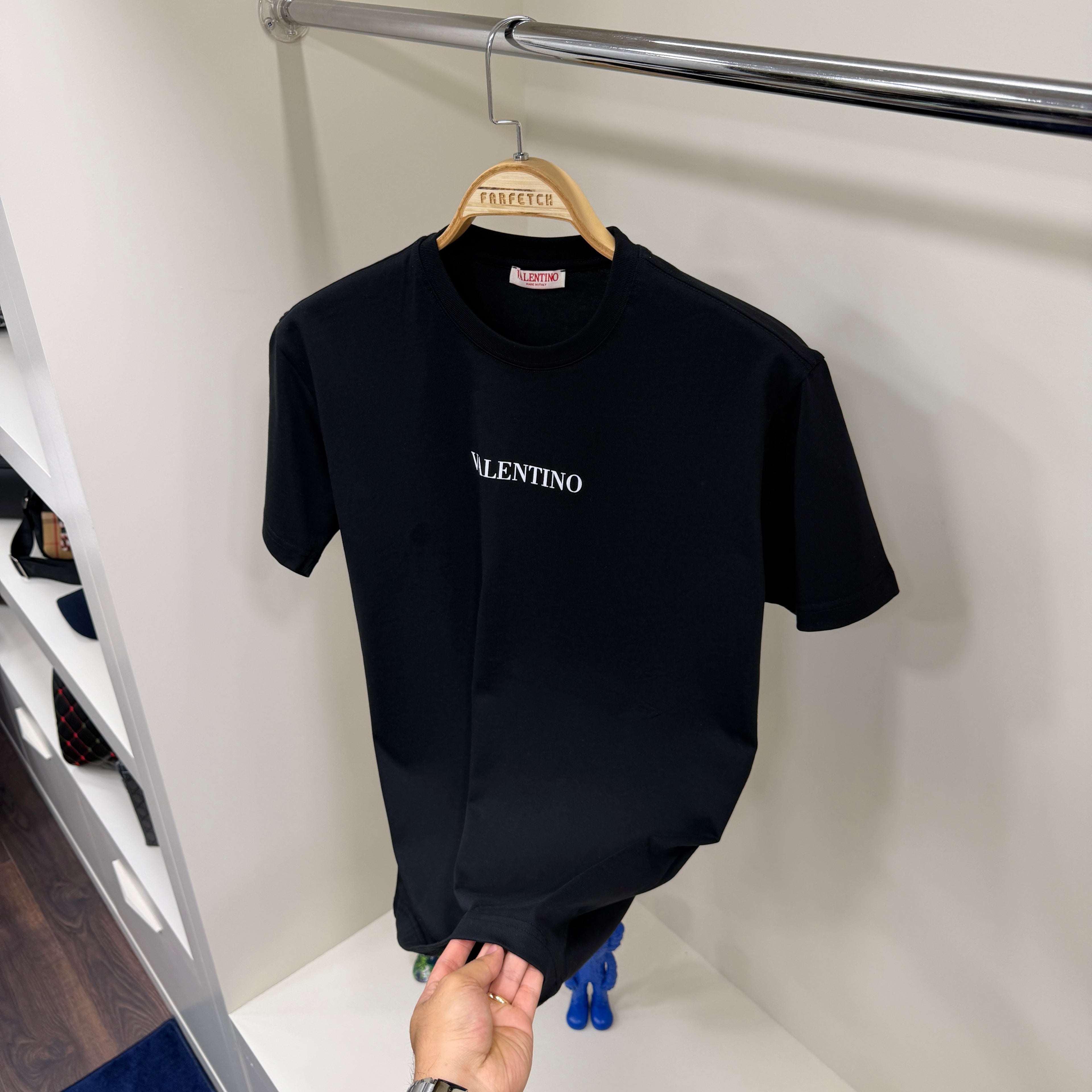Calvin Klein Baskı  Siyah T-shirt
