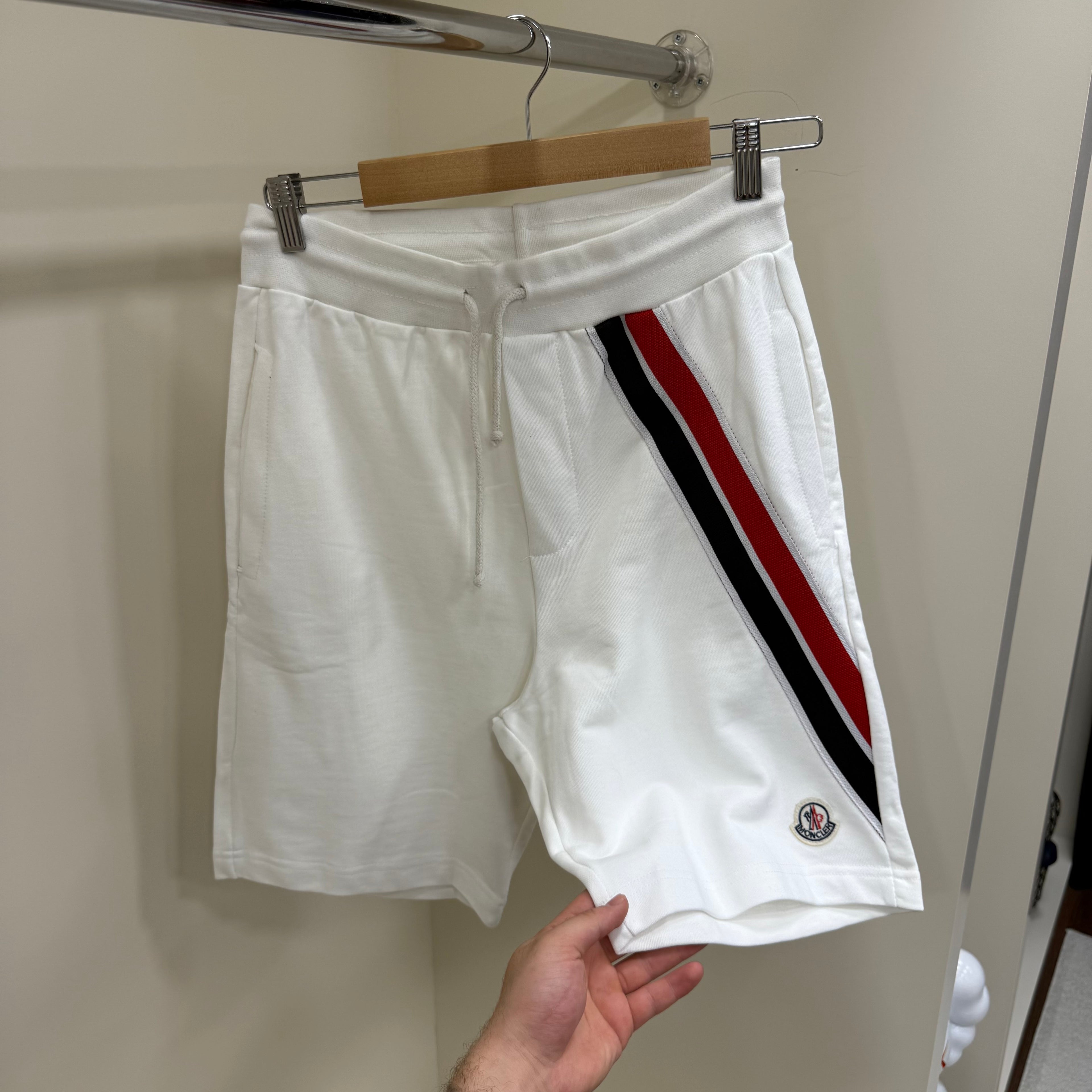 Moncler Logo Detay İthal Penye Şort