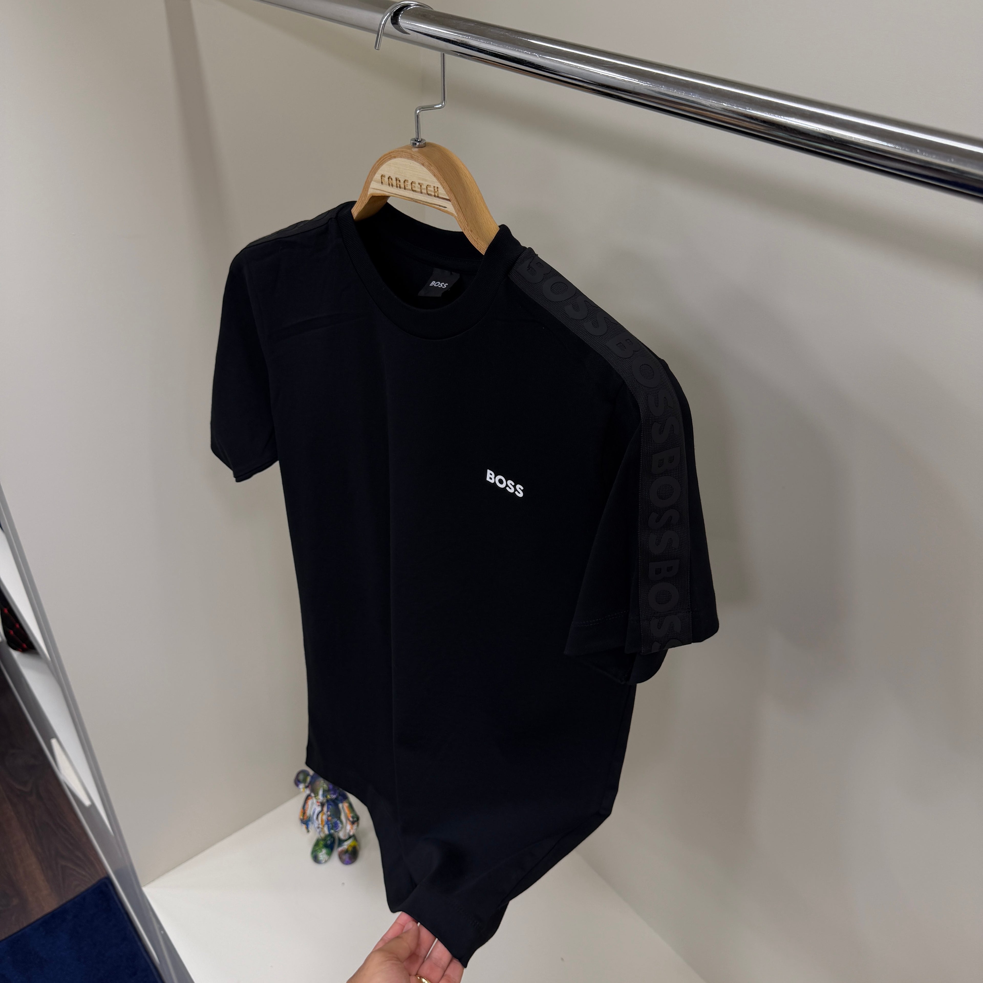 Hugo Boos Siyah T-shirt