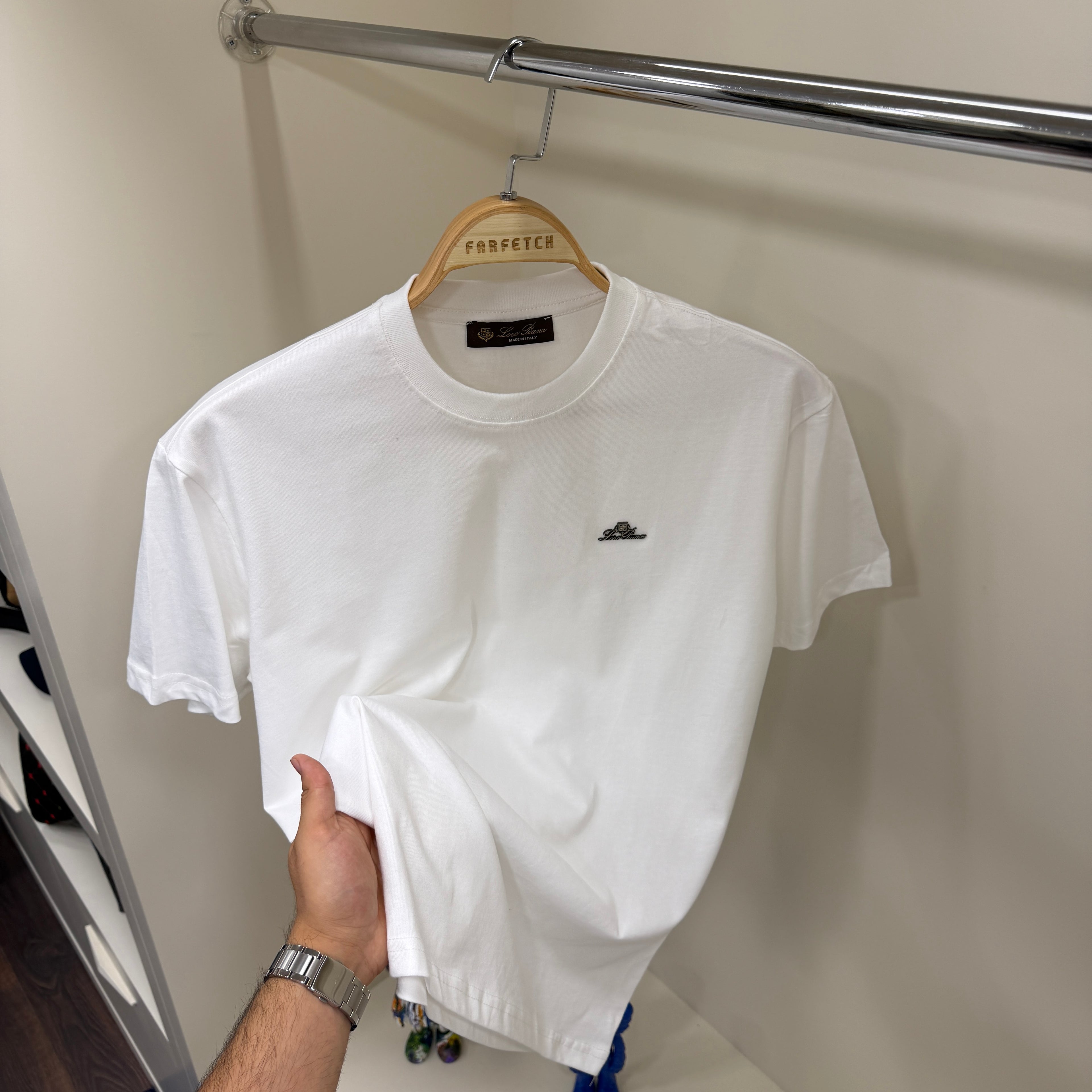 Loro Piana Beyaz T-shirt