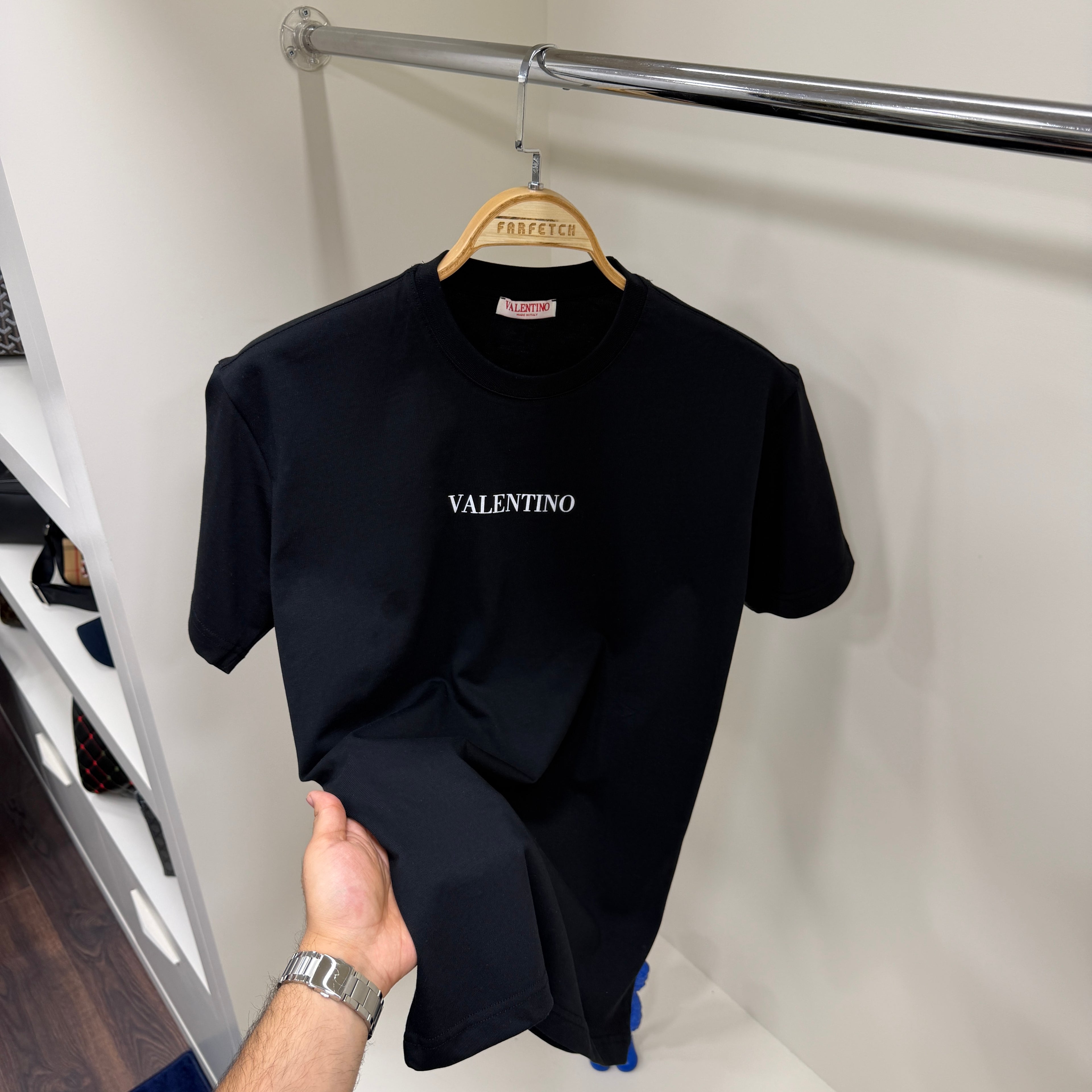 Calvin Klein Baskı  Siyah T-shirt