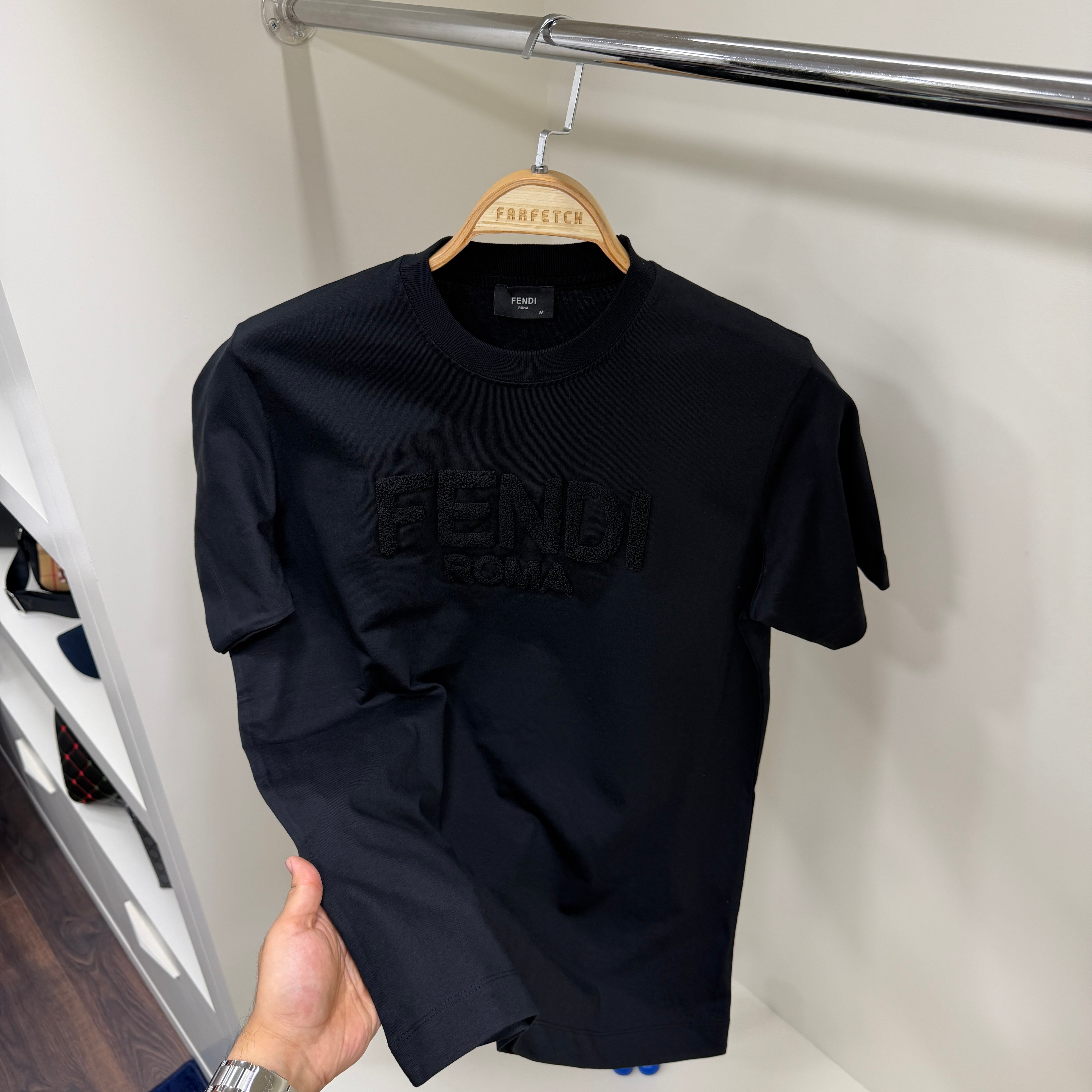 Fendi Siyah T-shirt