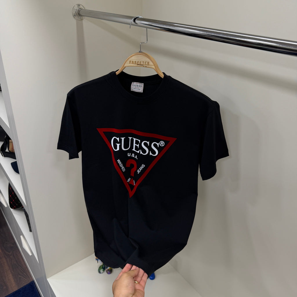 Guees Siyah T-shirt