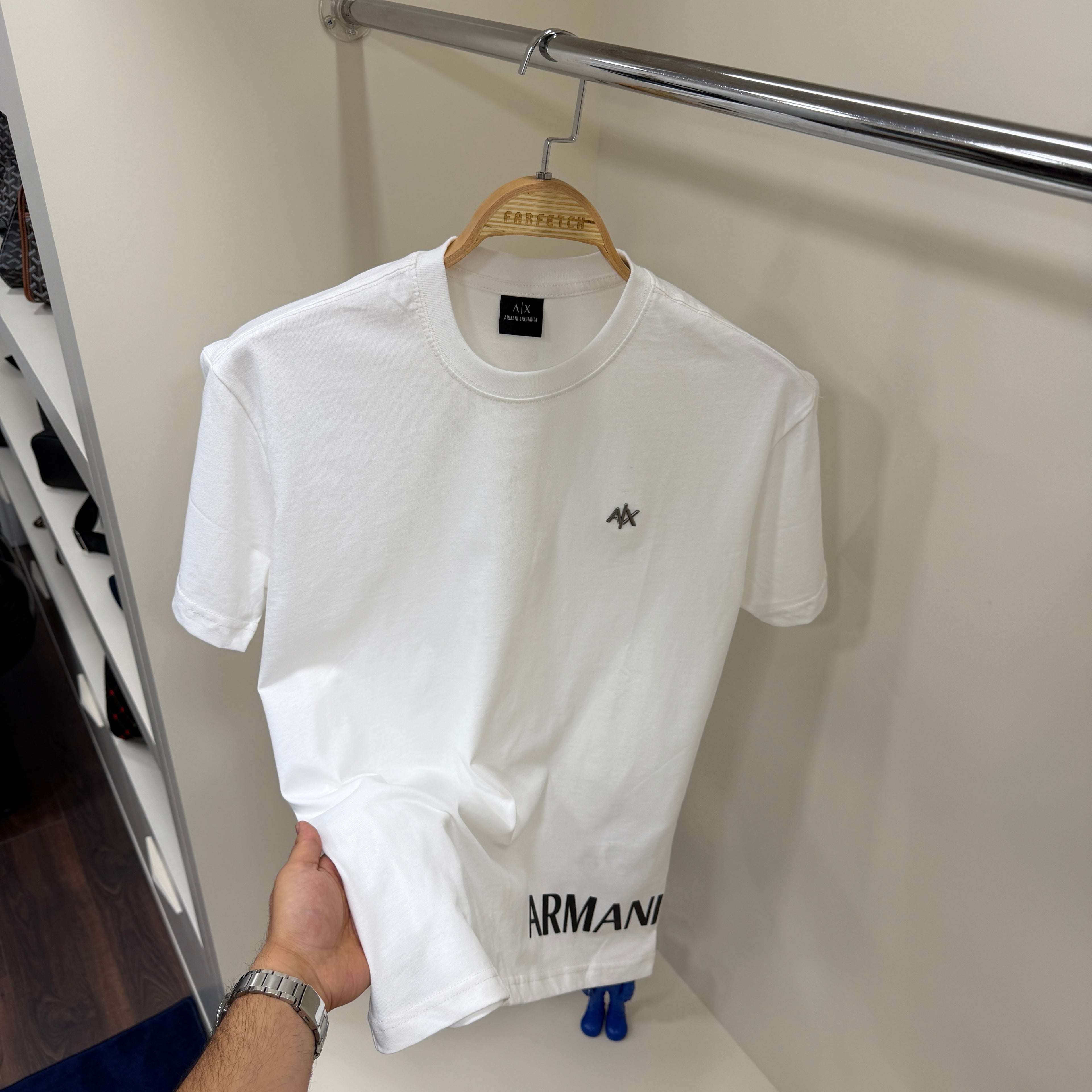 Armani Exchange Beyaz T-shirt