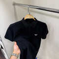 Prada  Siyah Polo Yaka Tshirt