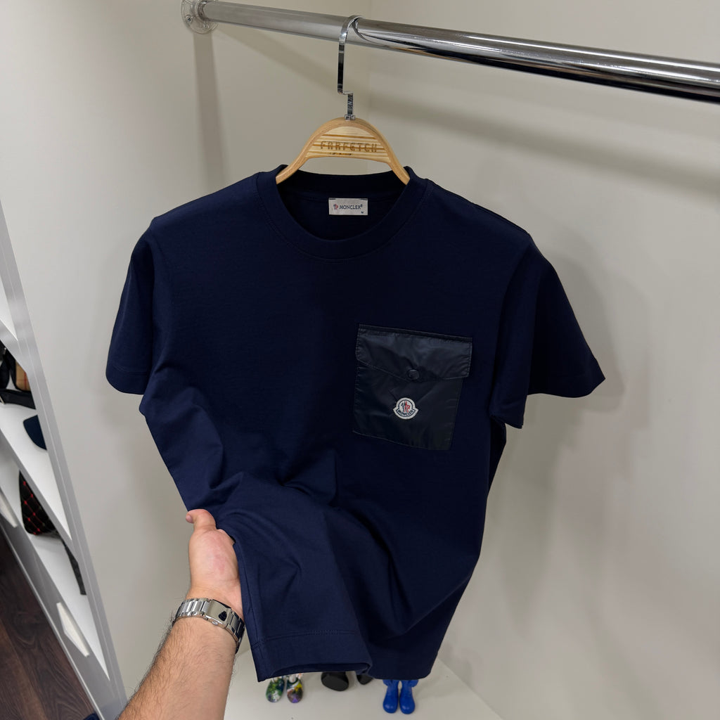 Moncler Cepli Lacivert  T-shirt
