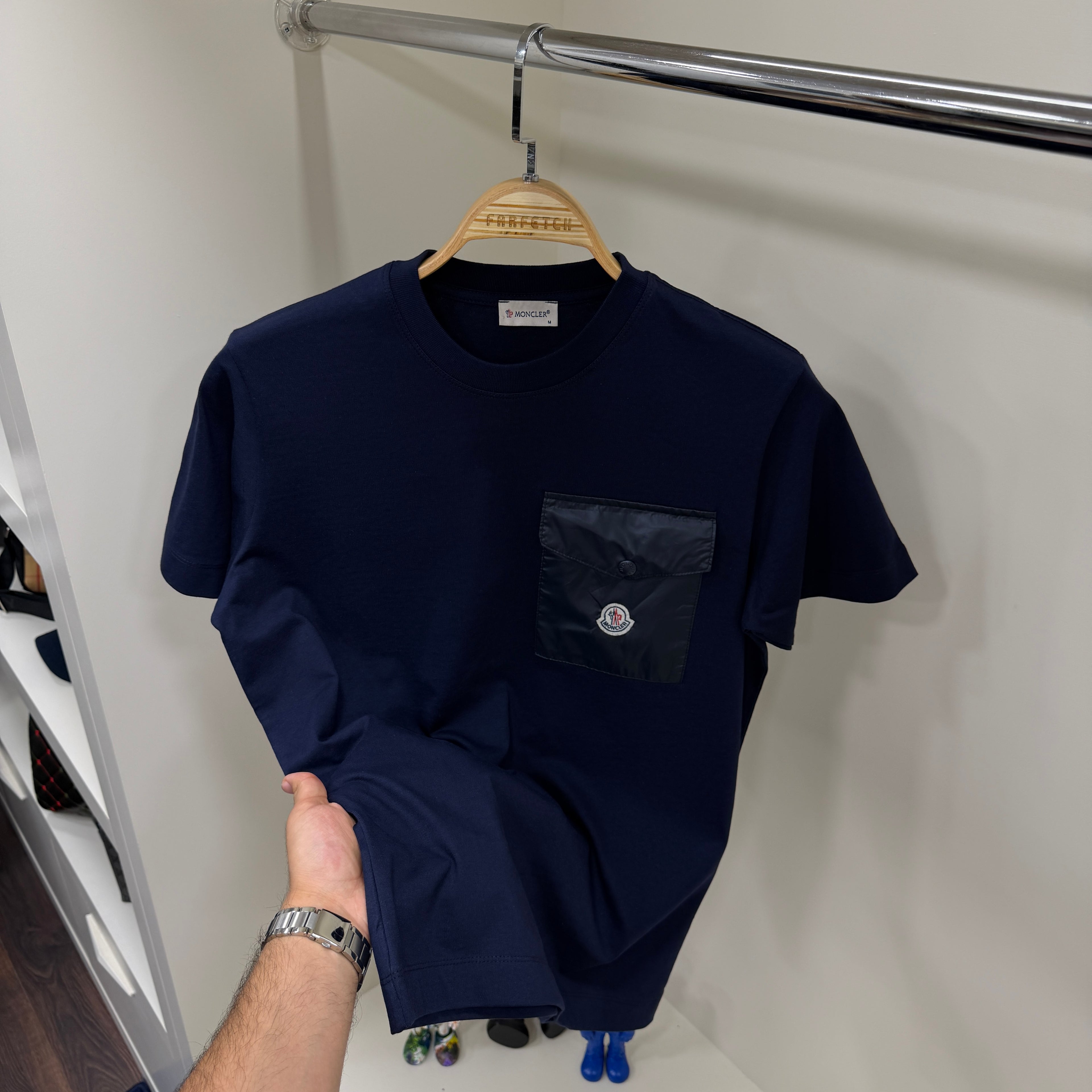 Moncler Cepli Lacivert  T-shirt