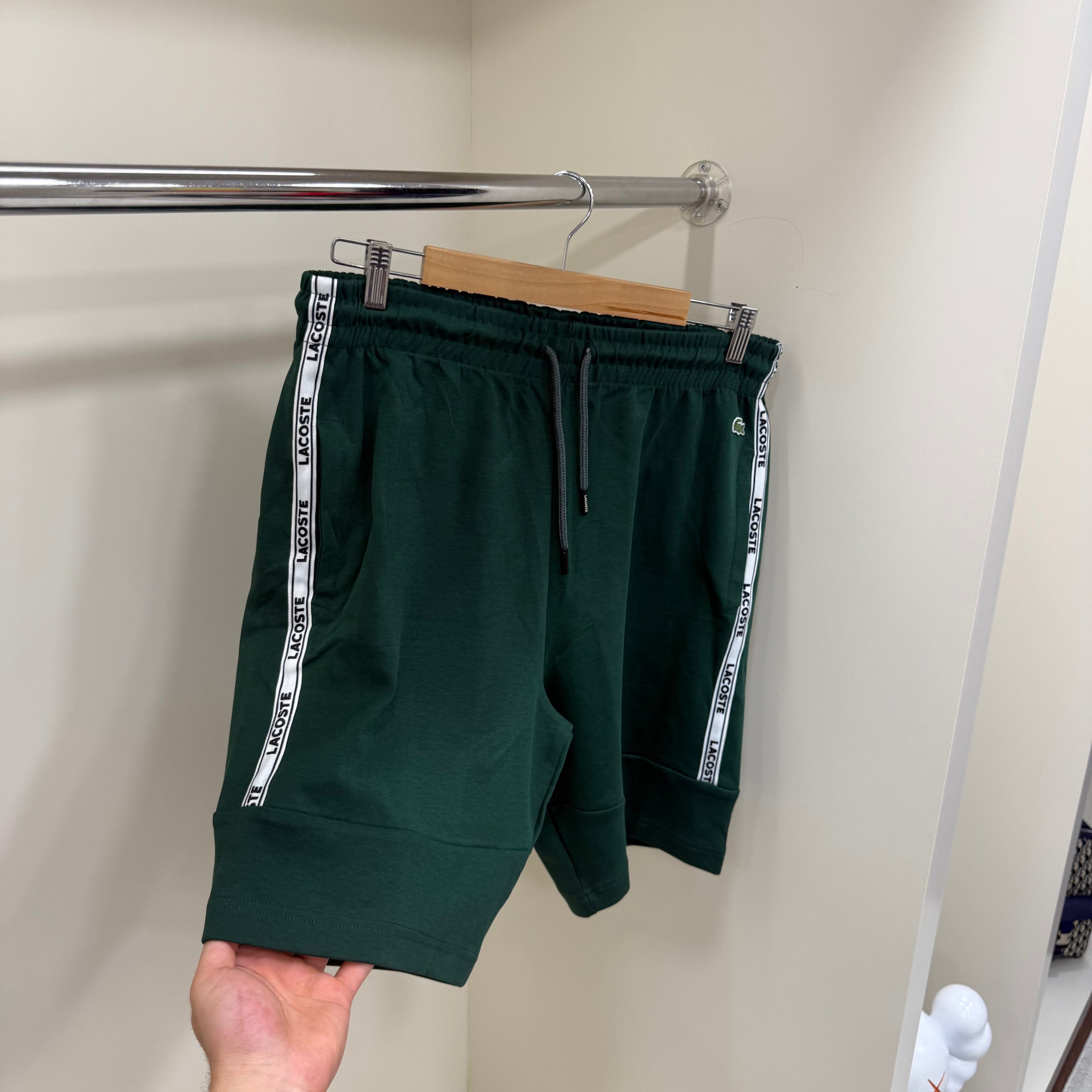Lacoste Yeşil Penye Şort