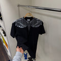 Marcelo Burlon Baskı Siyah T-Shirt