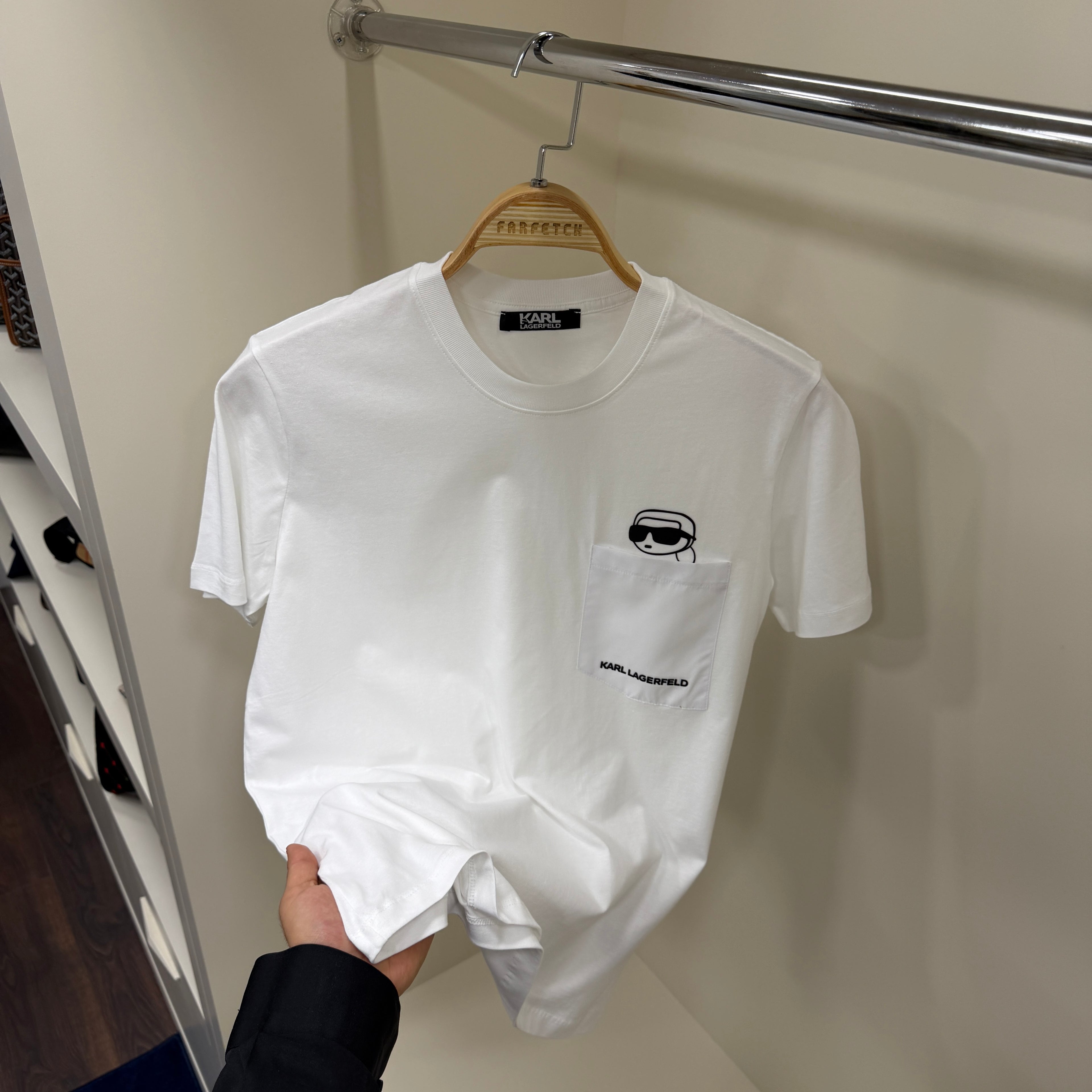 Karl Legerfeld Beyaz Tshirt