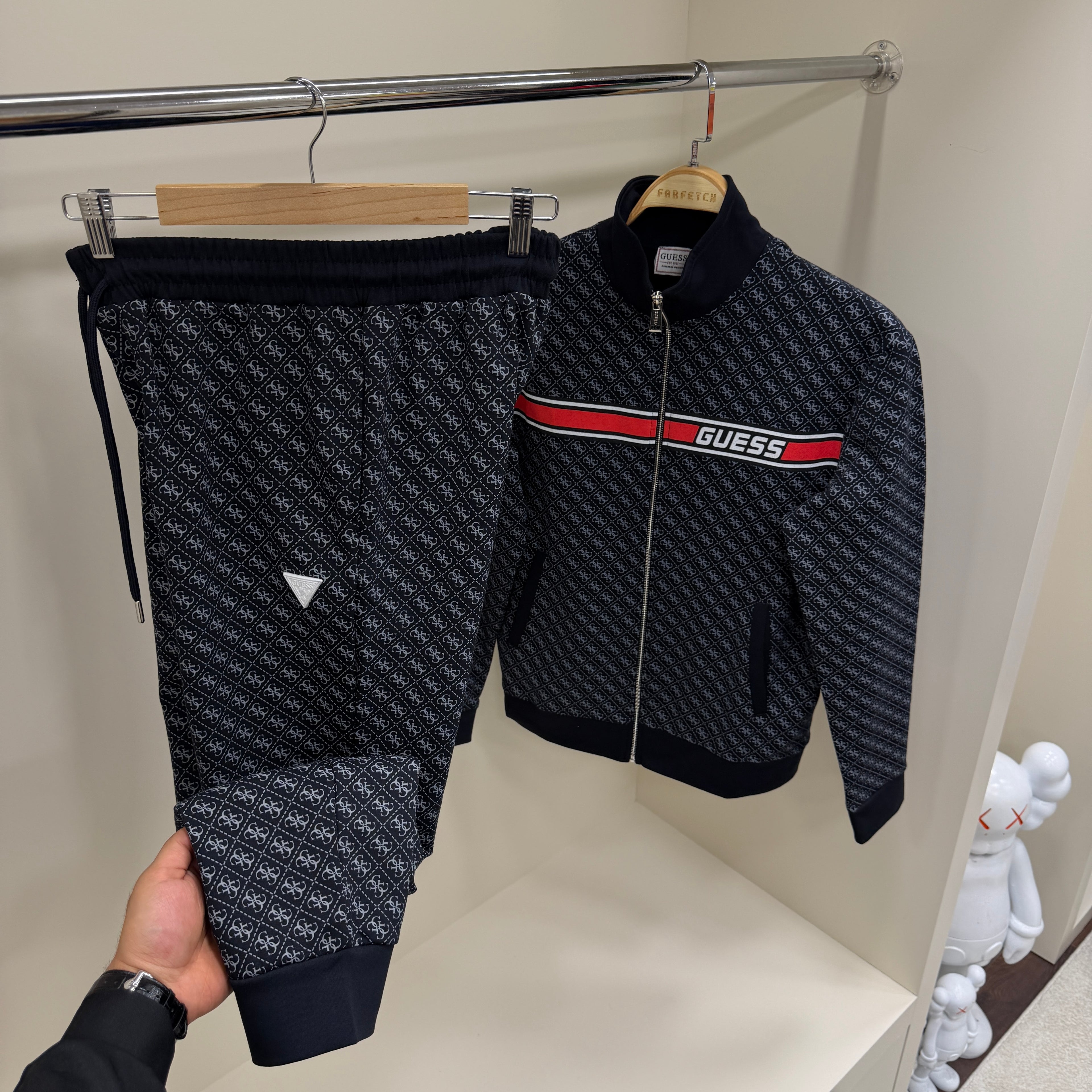 Guess Original Eşofman Takım Lacivert