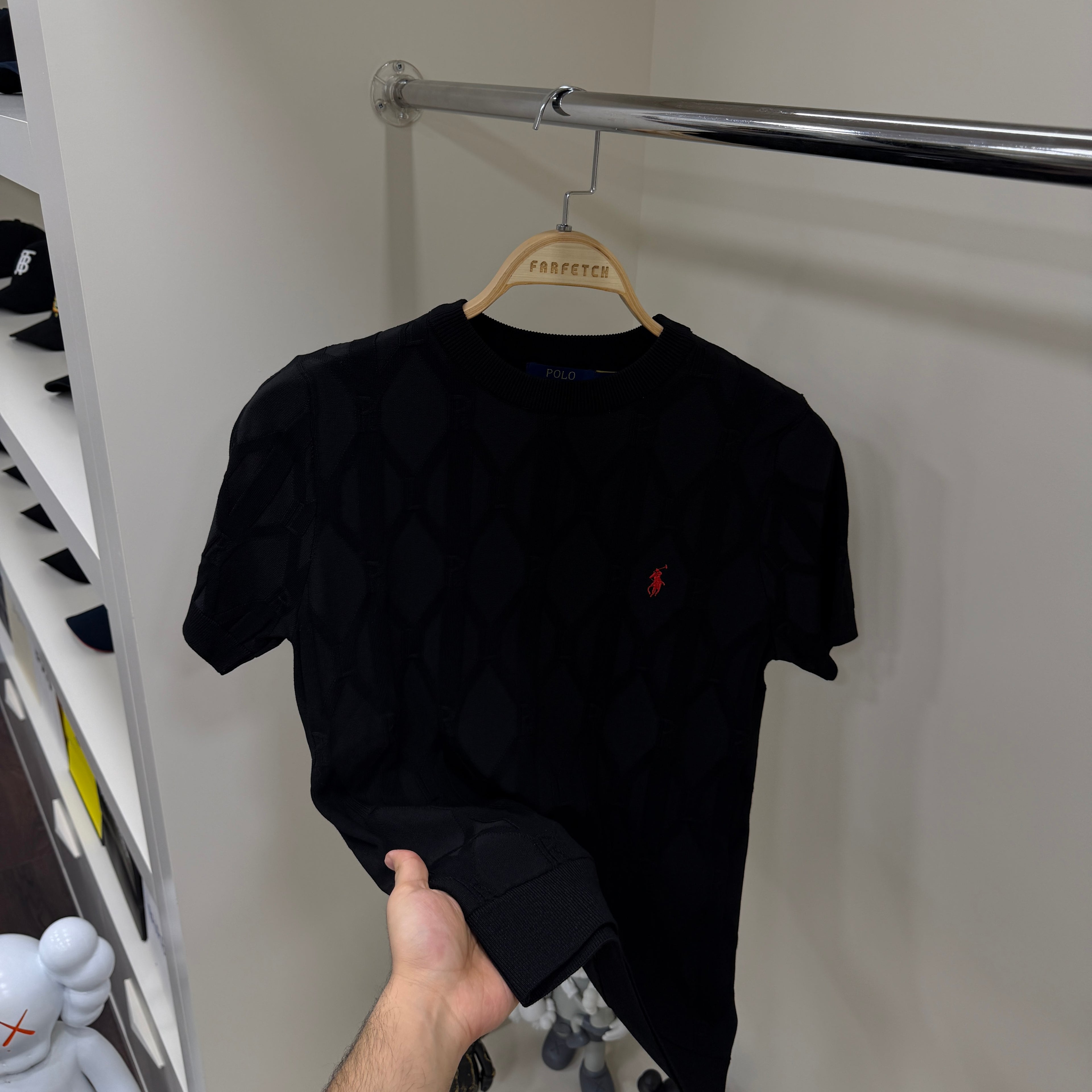 Polo Ralph Lauren Siyah Örme Tshirt