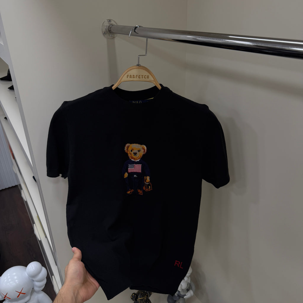 Polo Ralph Lauren Siyah  Örme Tshirt