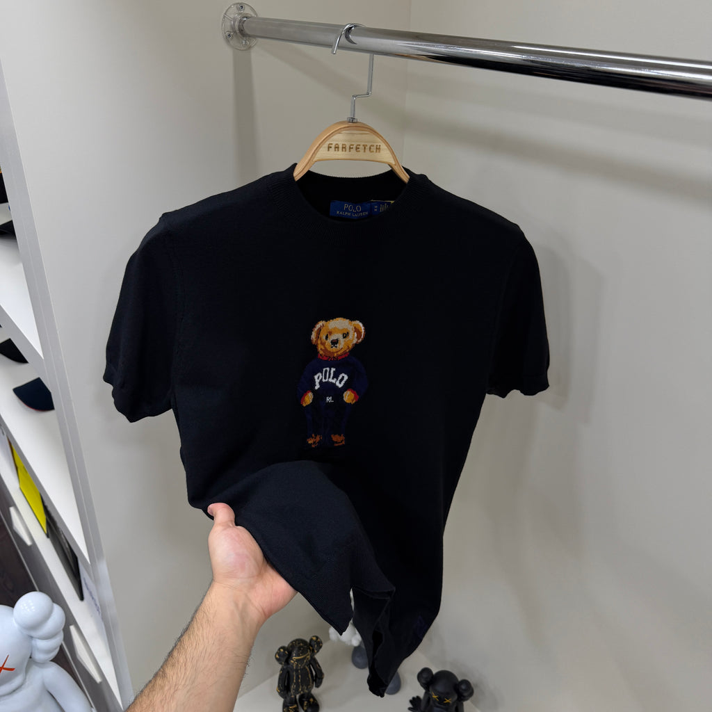 Polo Ralph Lauren Siyah Örme Tshirt
