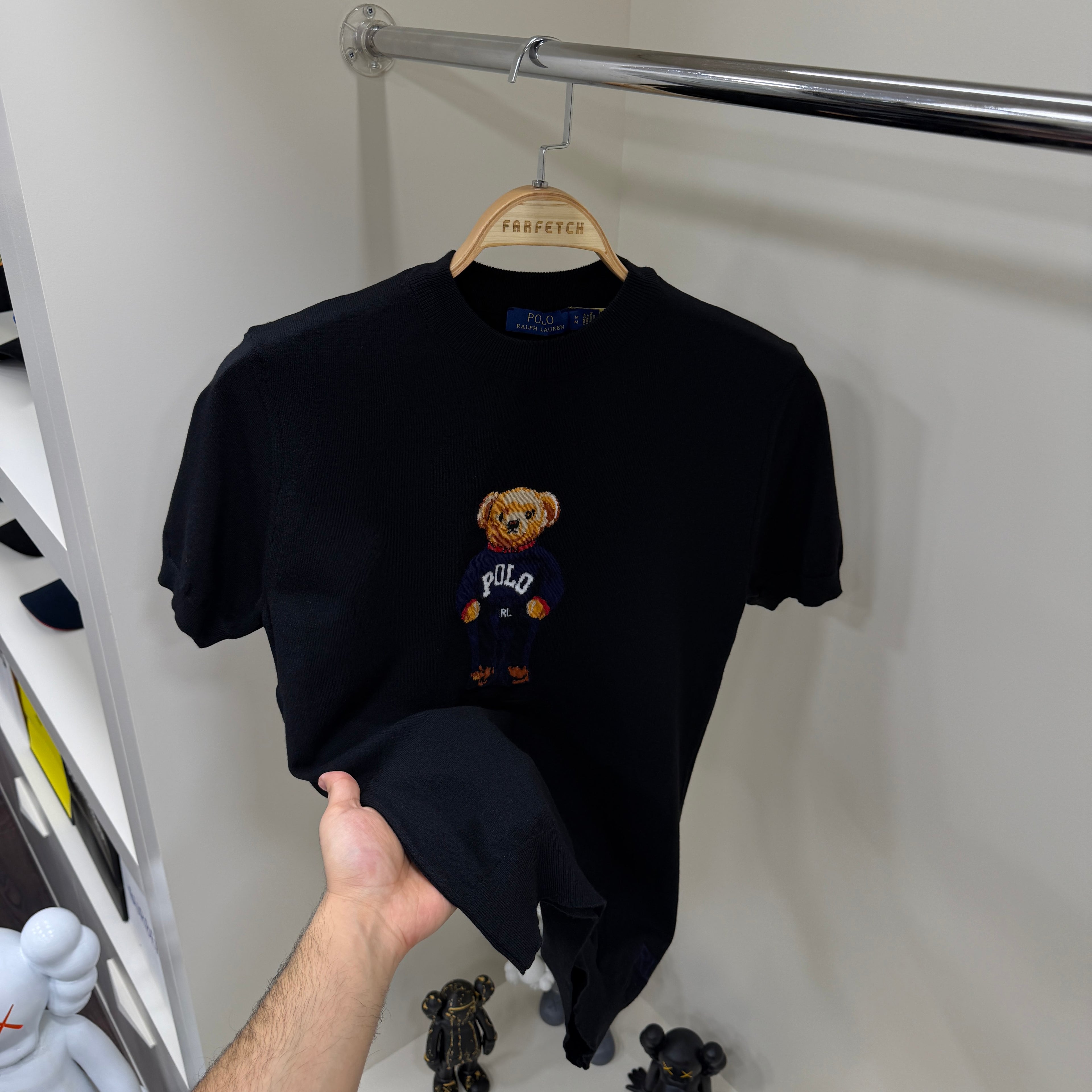 Polo Ralph Lauren Siyah Örme Tshirt