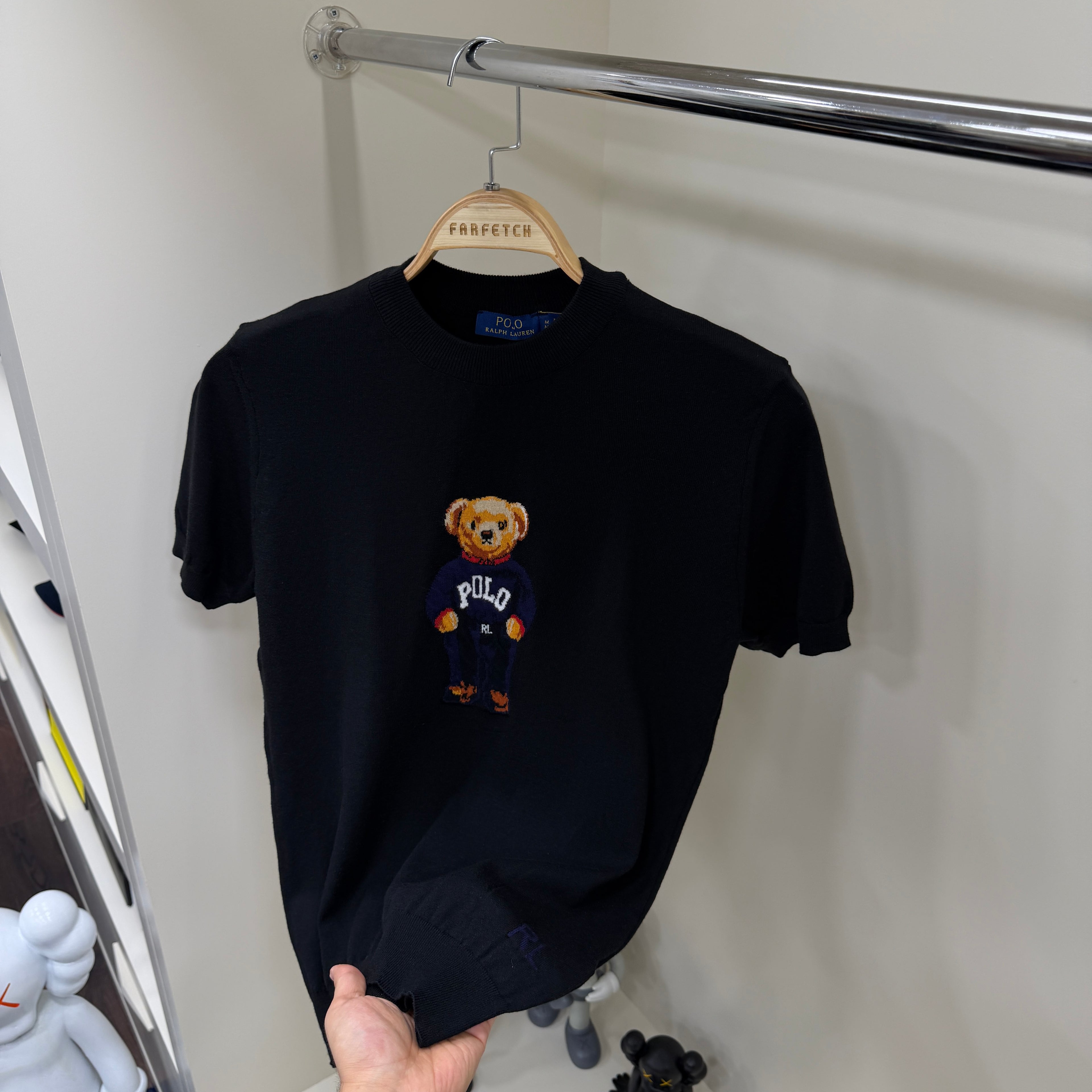 Polo Ralph Lauren Siyah Örme Tshirt