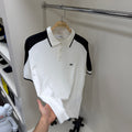 Lacoste  Beyaz Yakalı Örme Tshirt
