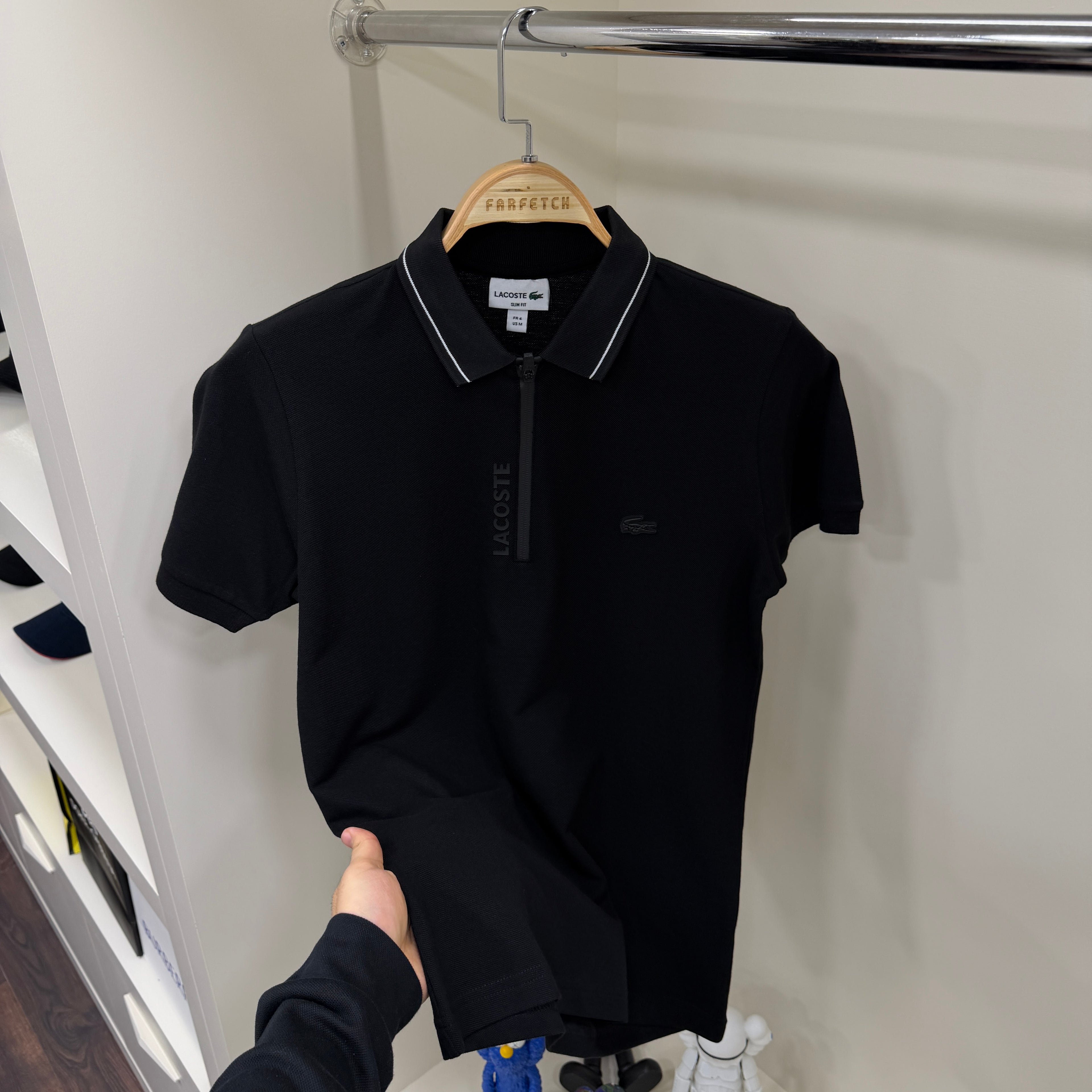Lacoste  Siyah Polo Yaka Tshirt