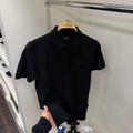 Armanı Exchange Nakış Siyah Polo Yaka Tshirt