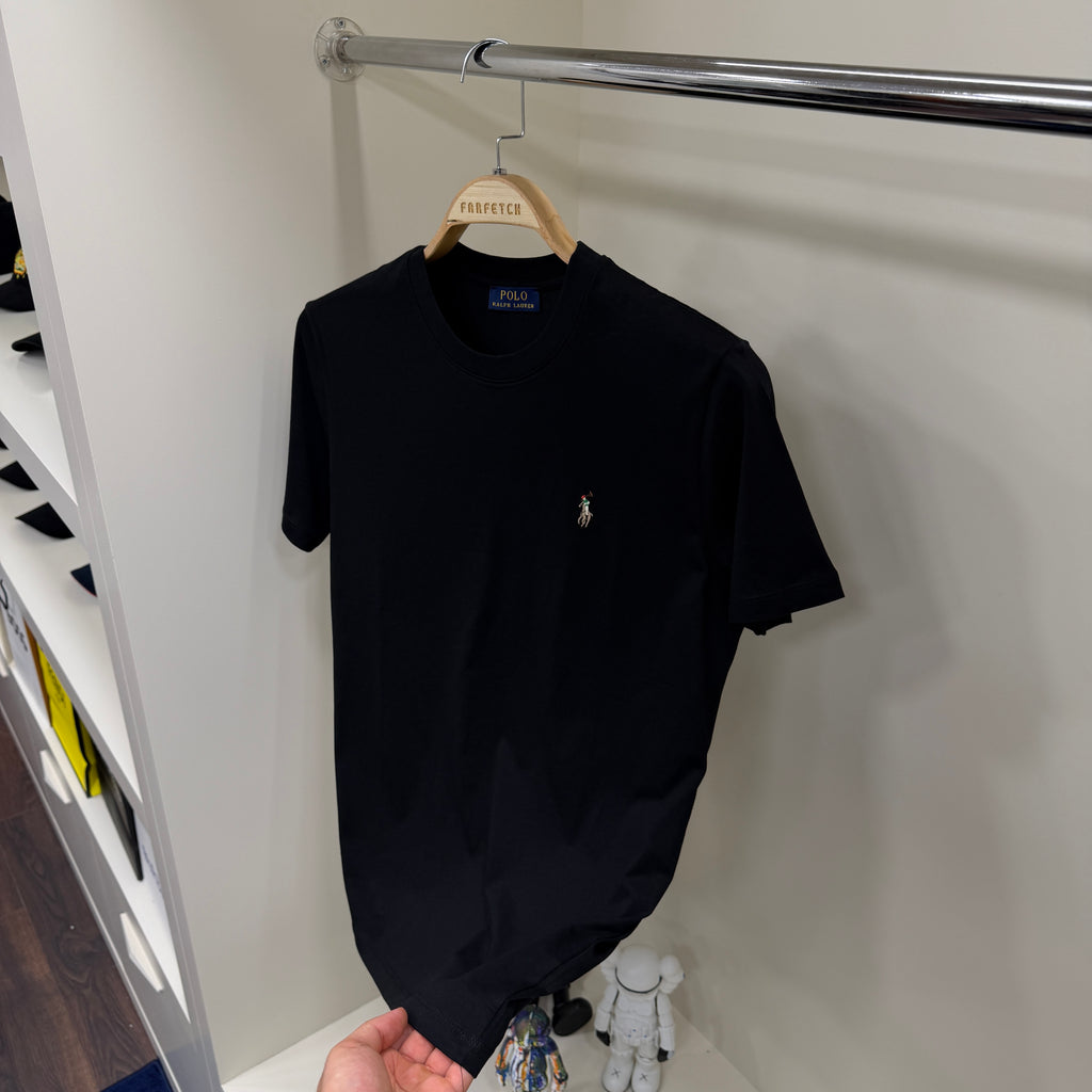 Polo Ralph Lauren Nakış Siyah T-Shirt