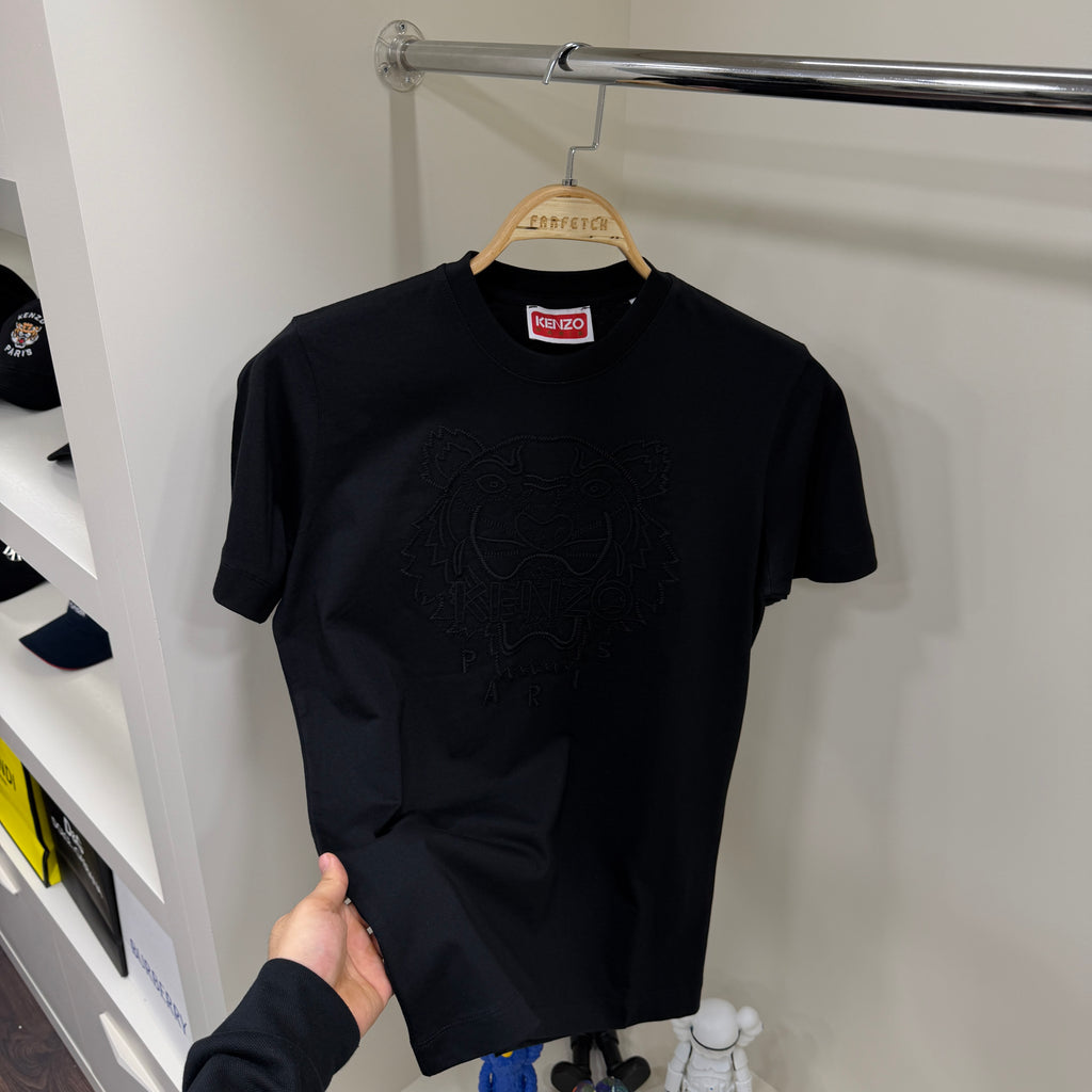 Kenzo Full Black Nakış T-Shirt