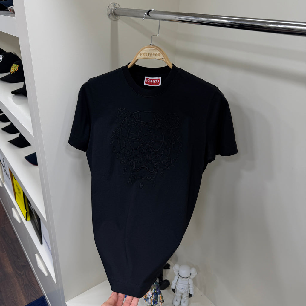 Kenzo Full Black Nakış T-Shirt