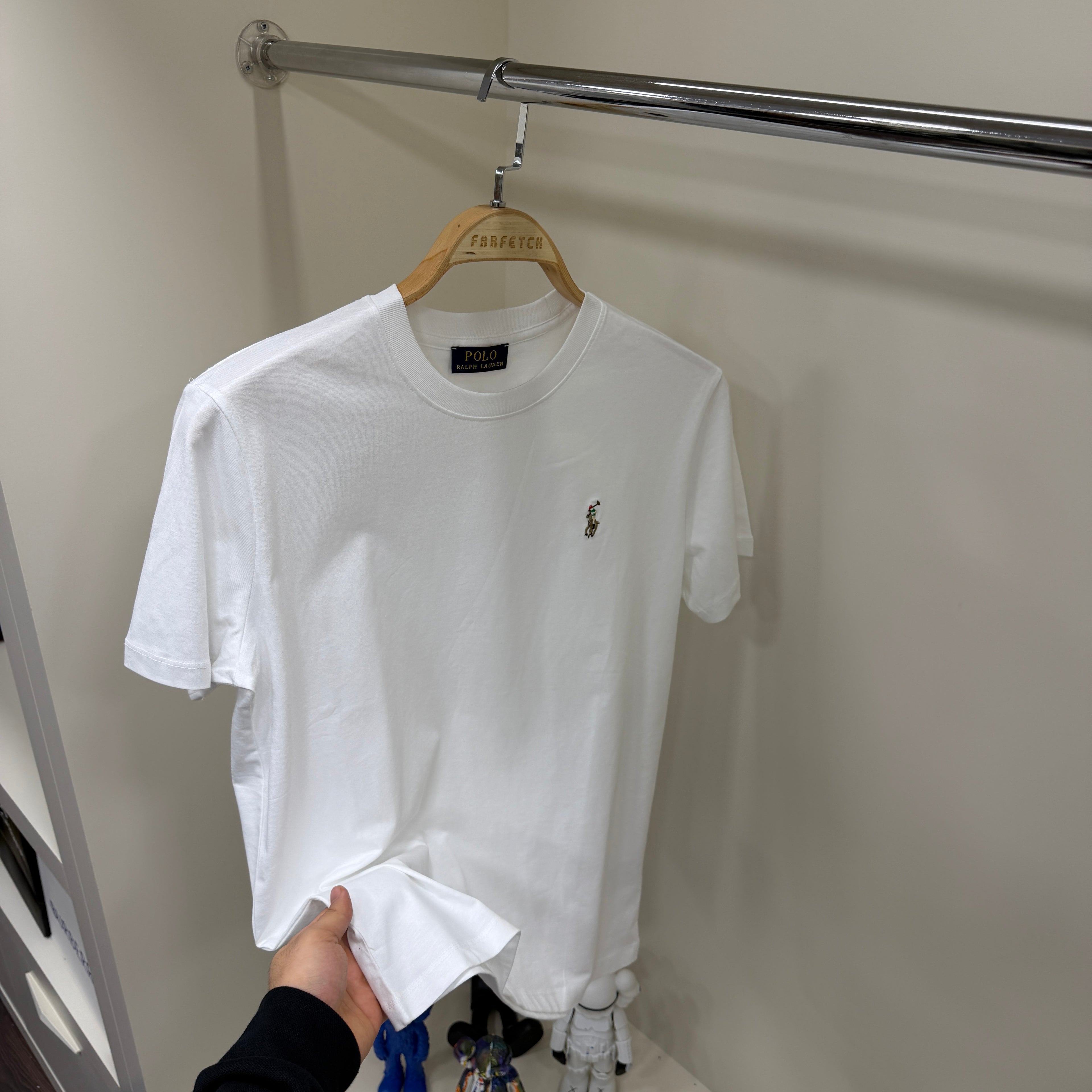 Polo Ralph Lauren Nakış Beyaz T-Shirt