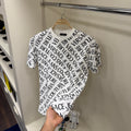 Versace Couture Full Baskı  Beyaz T-Shirt