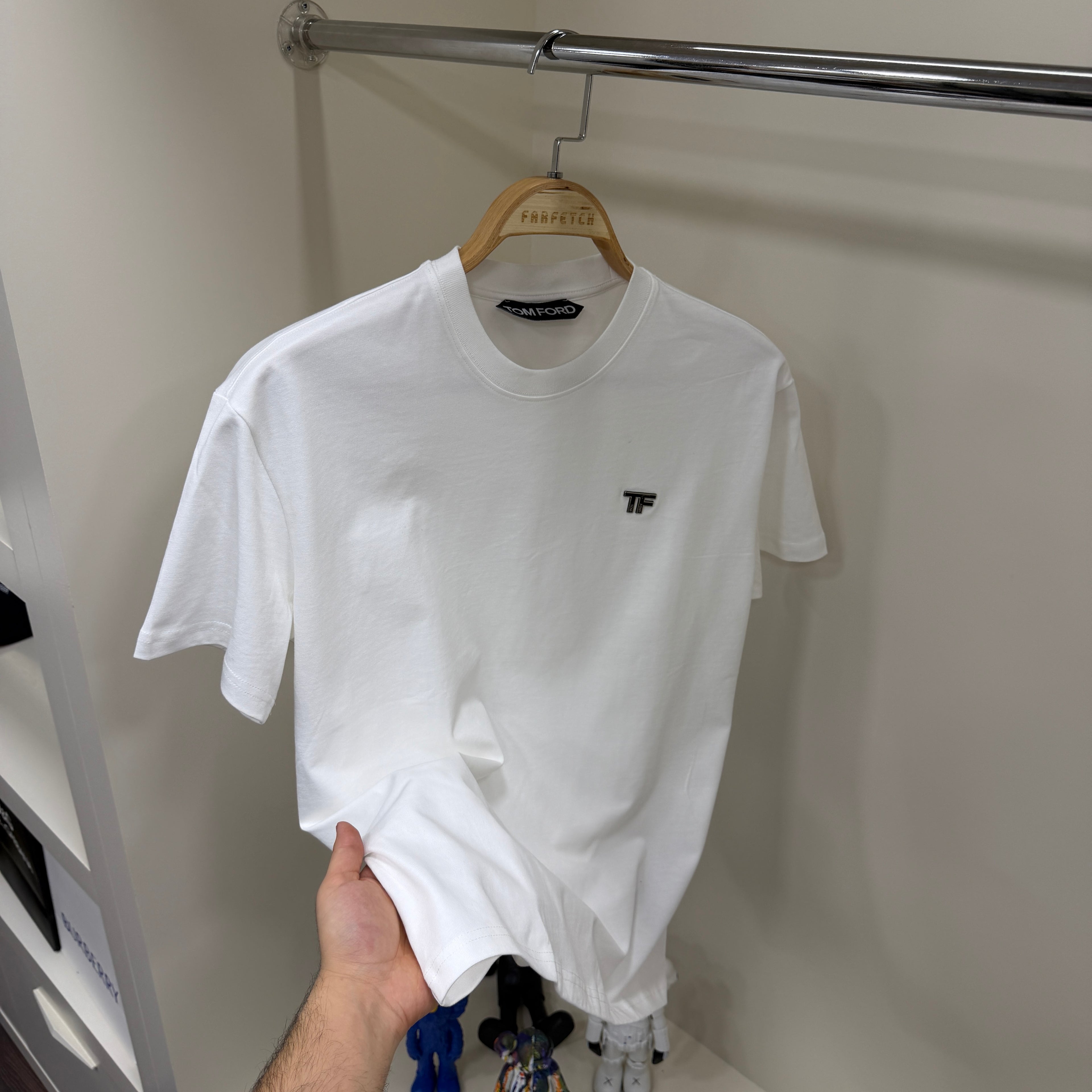 Tom Ford Old Money Beyaz T-Shirt
