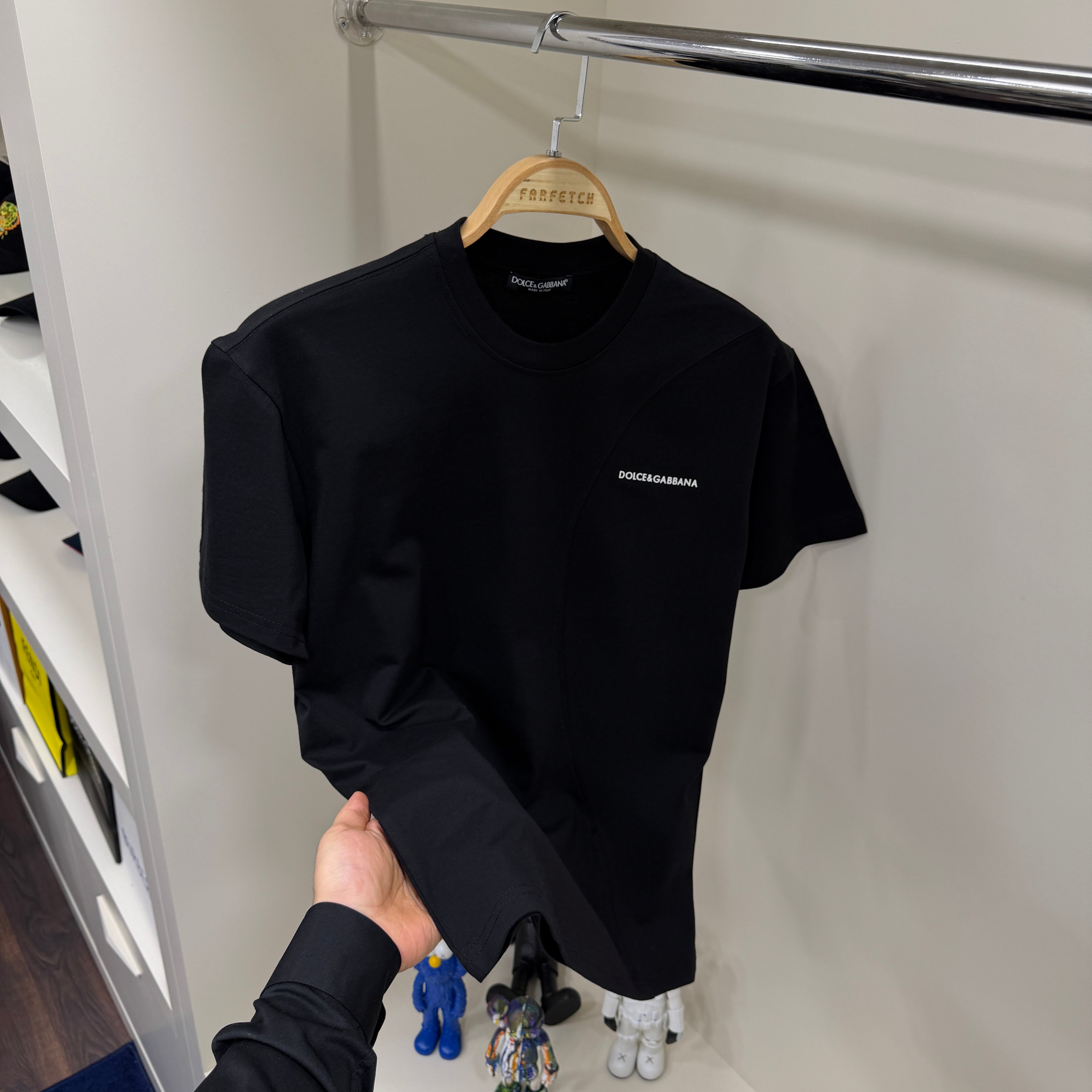 Dolce Gabbana Gögüs Detay T-Shirt