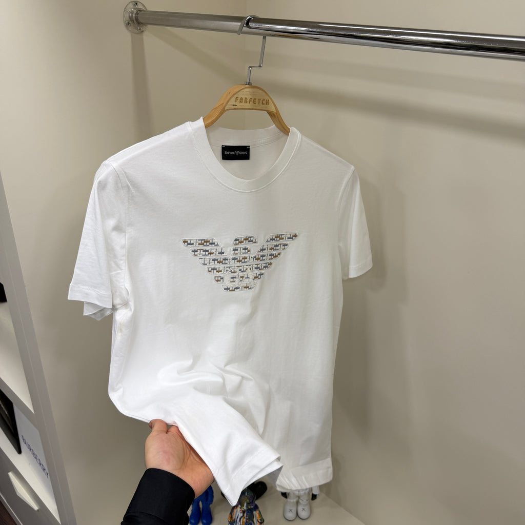 Emporio Armani Beyaz T-Shirt