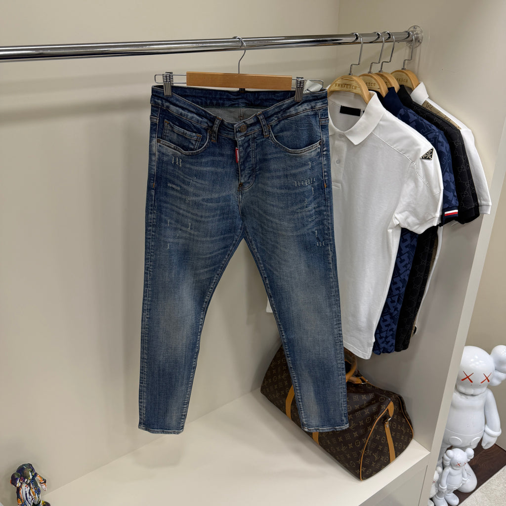 Dsquared Mavi  Kot Pantolon