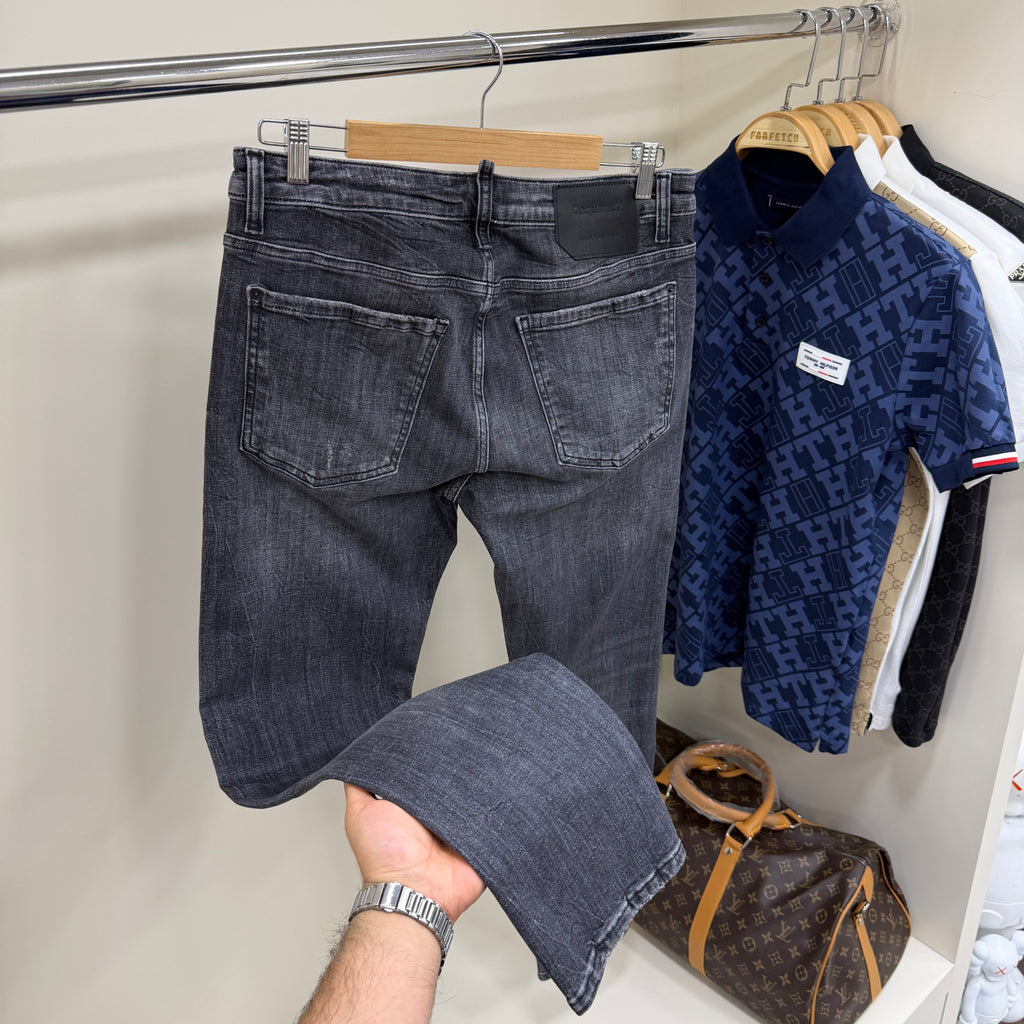 Dsquared Siyah Kot Pantolon