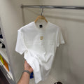 Hugo Boos Kabartma Beyaz T-Shirt