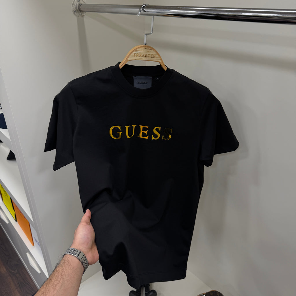 Guess Gold Siyah T-Shirt