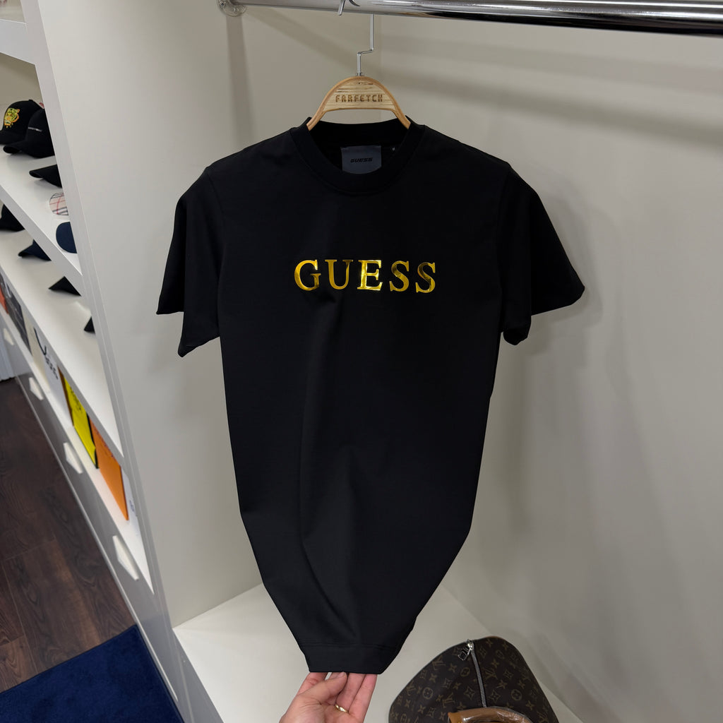 Guess Gold Siyah T-Shirt